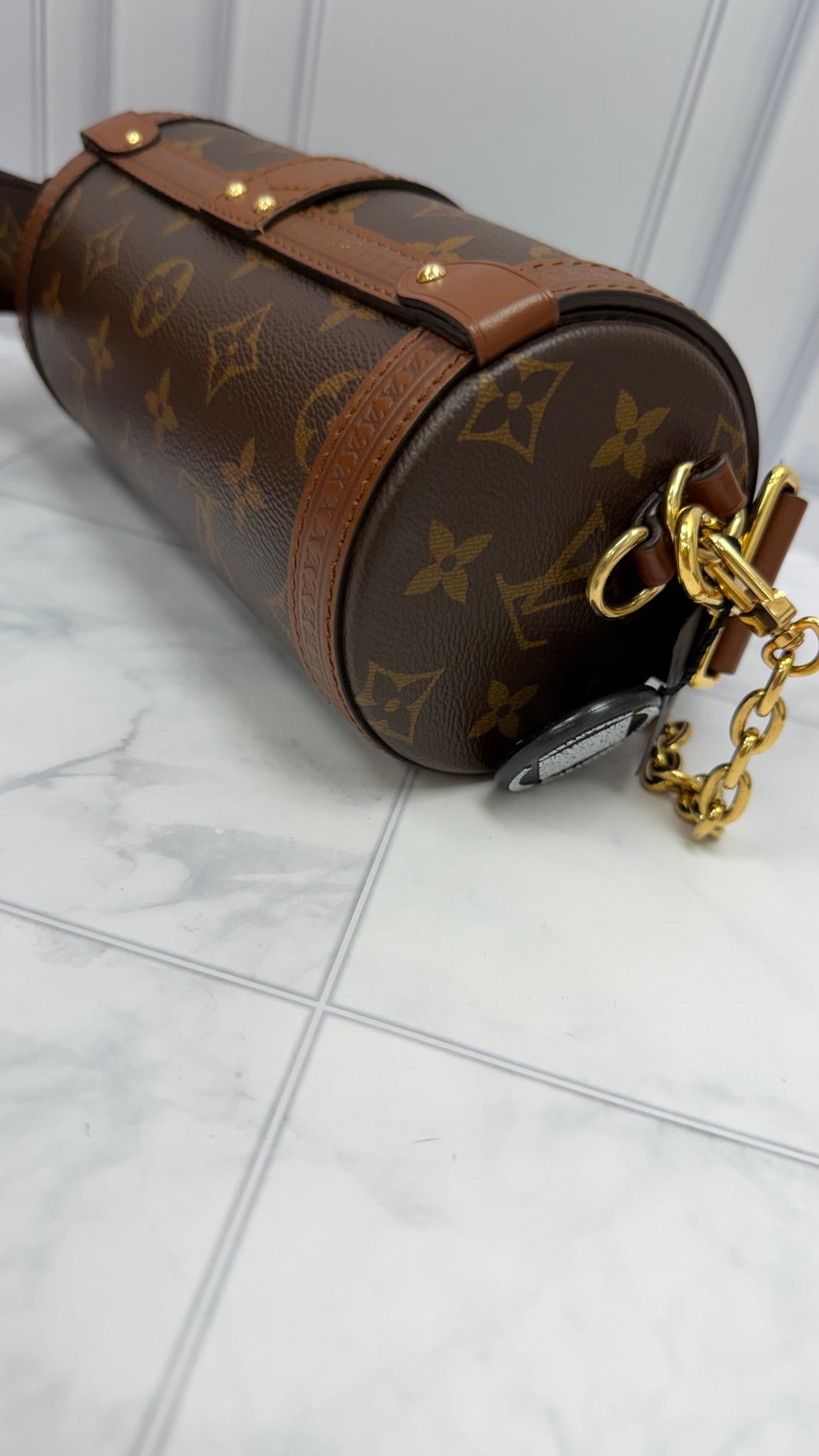 LIKE NEW- Louis Vuitton Monogram Papillon Trunk Crossbody