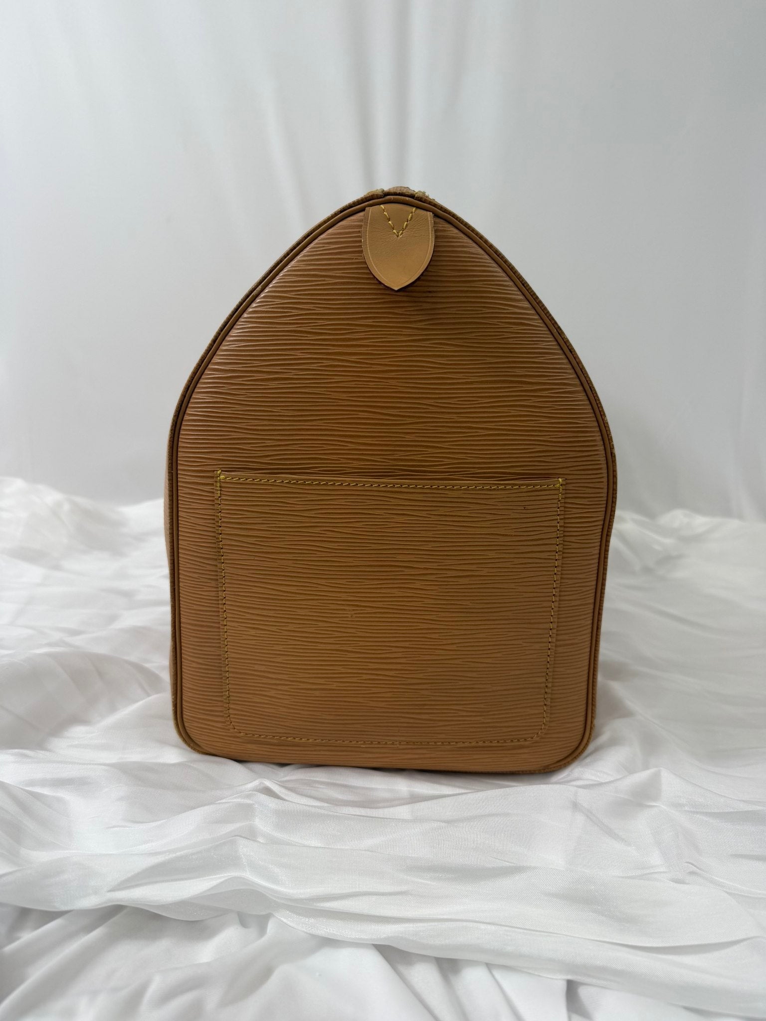 Louis Vuitton Tan Epi Leather Keepall 45