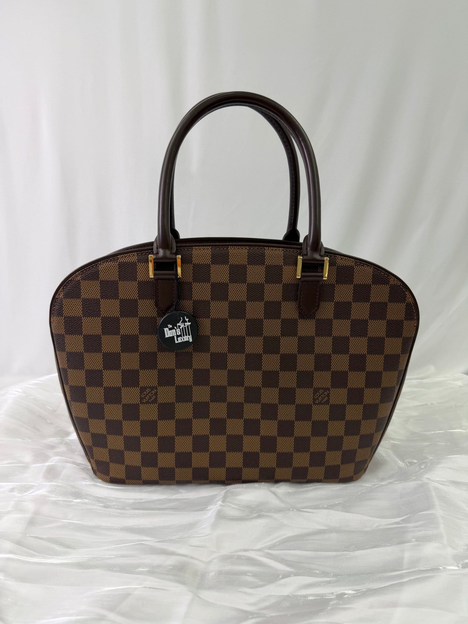 Louis Vuitton Damier Ebene Sarria Handbag