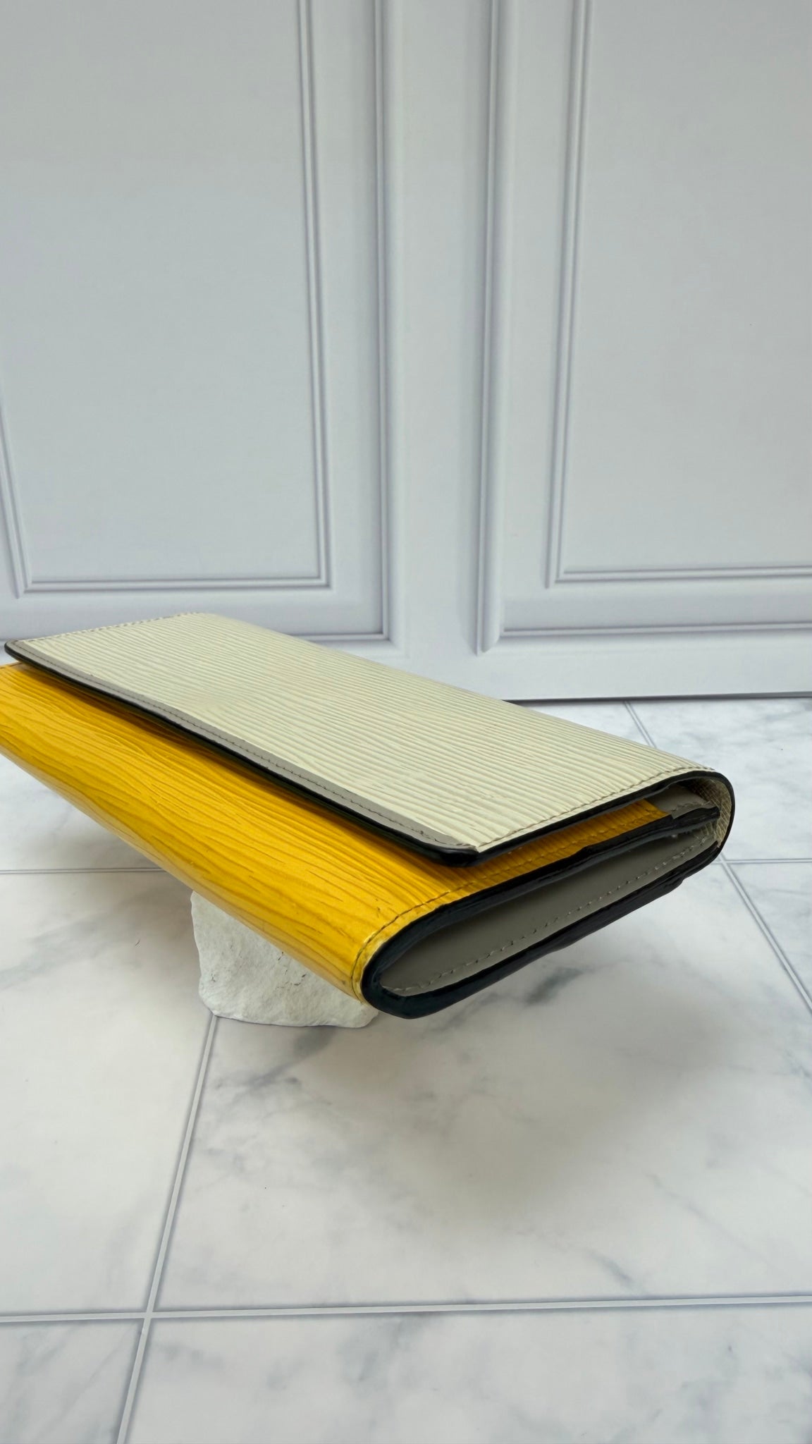 Louis Vuitton Tricolor Epi Leather Leather Flore Long Wallet