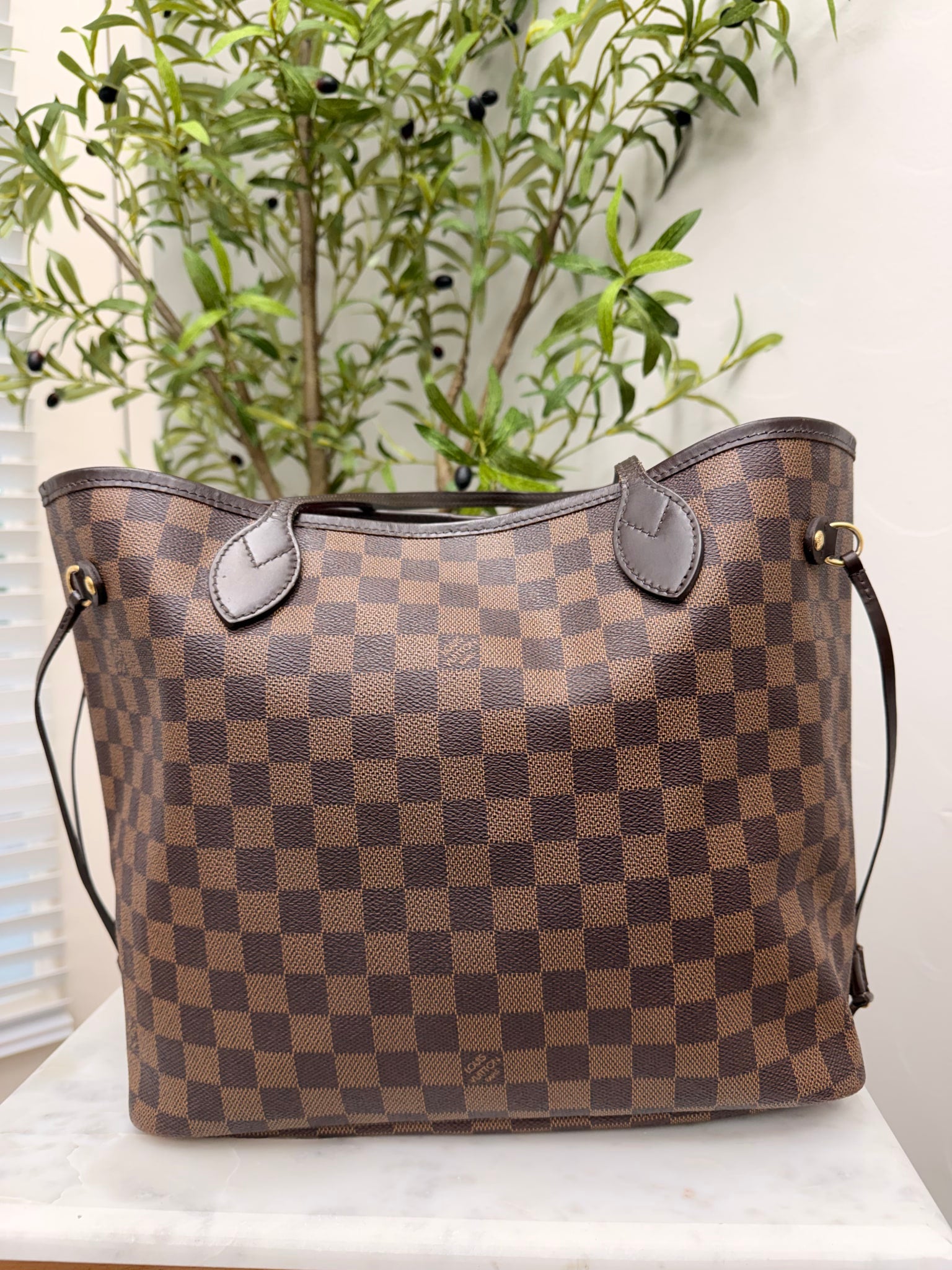 Louis Vuitton Damier Ebene Neverfull MM