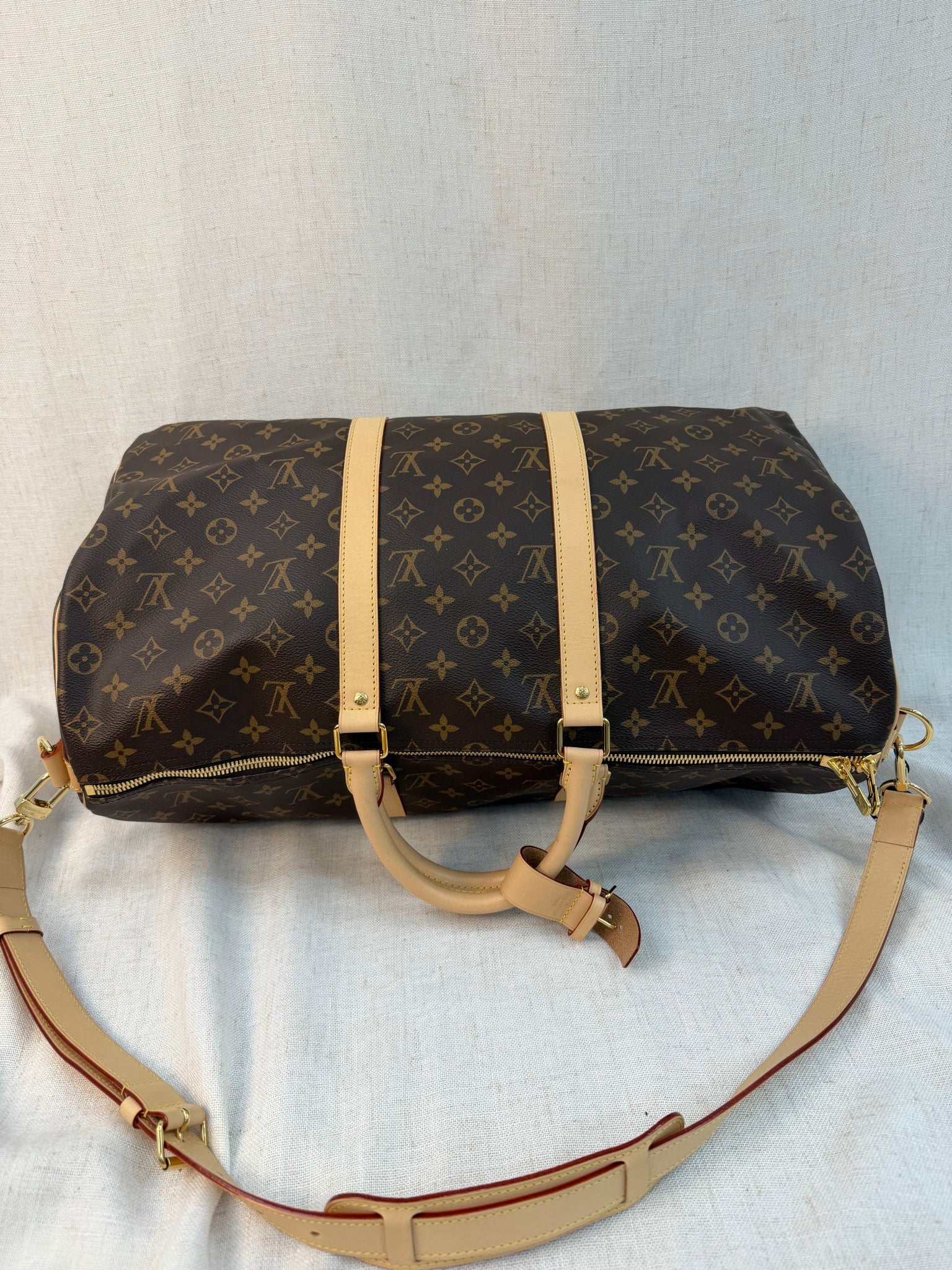 Louis Vuitton Monogram Keepall Bandouliere 50