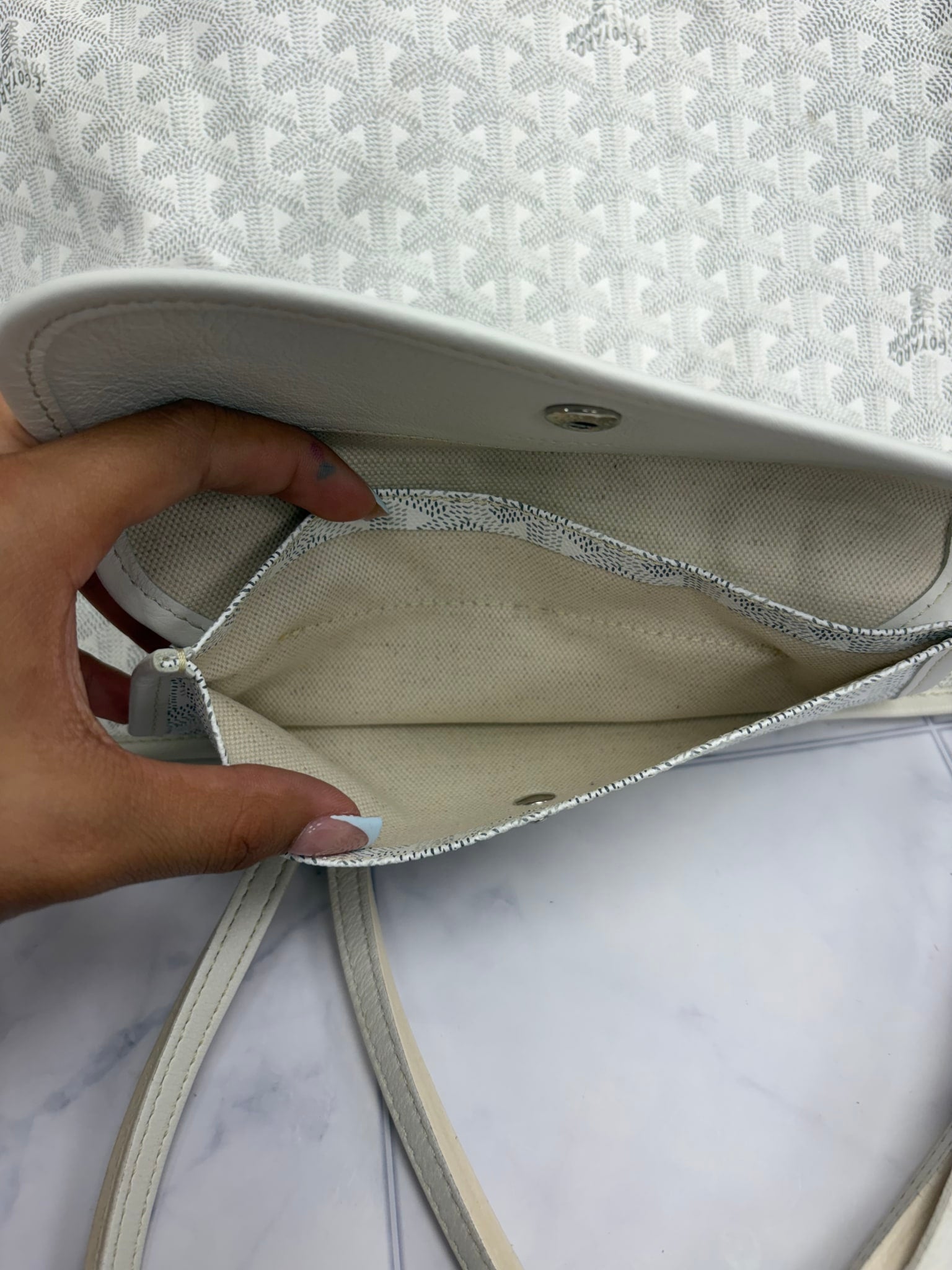 Goyard Goyardine St Louis GM Tote Bag