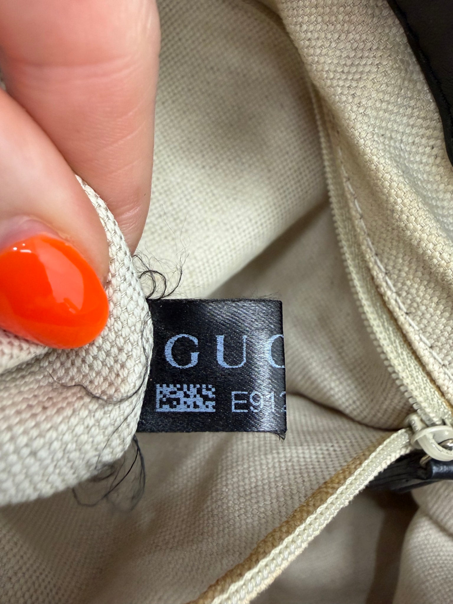 Gucci Beige Diamante Canvas Sukey Handbag