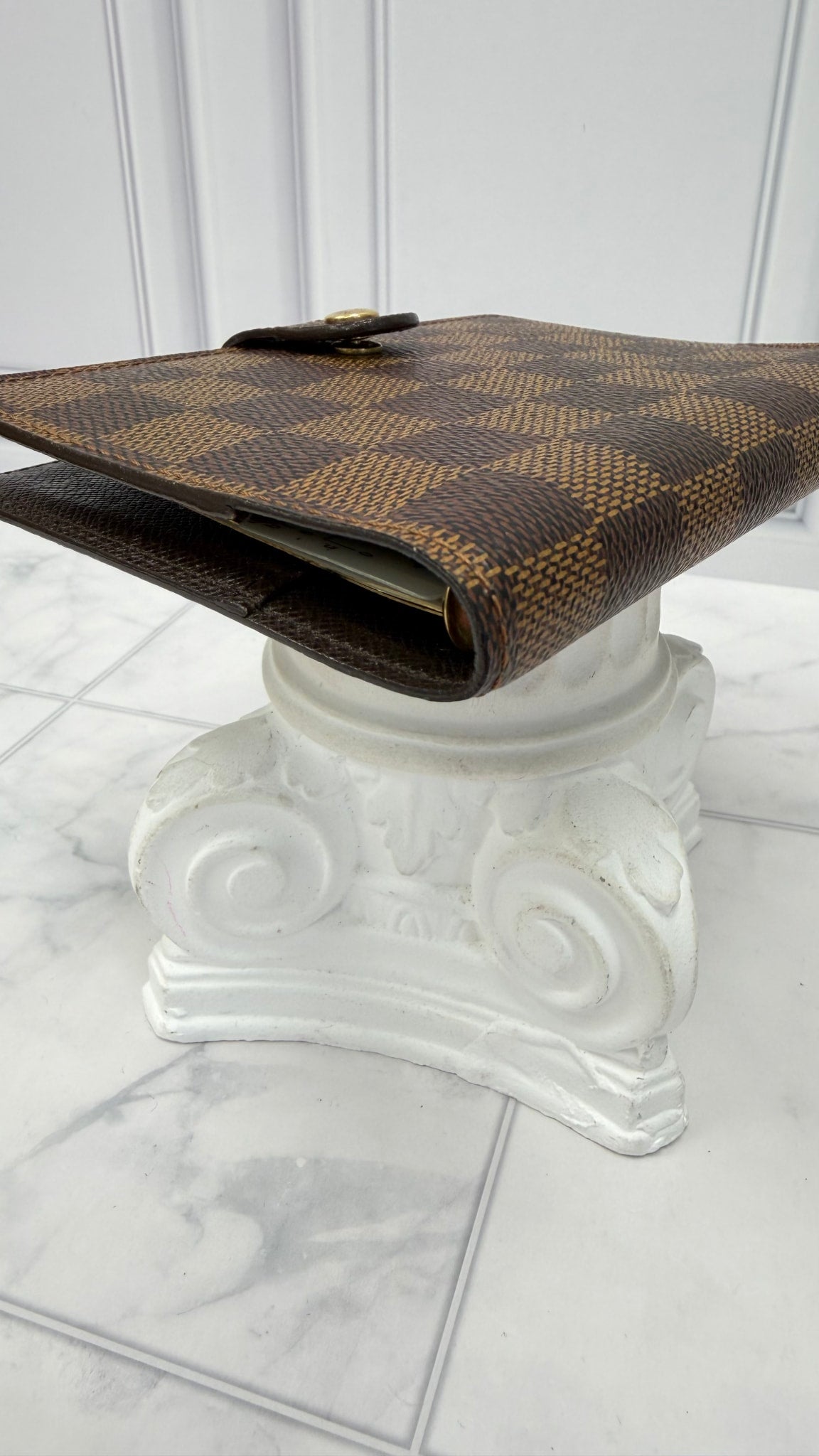Louis Vuitton Damier Ebene Passport Agenda PM