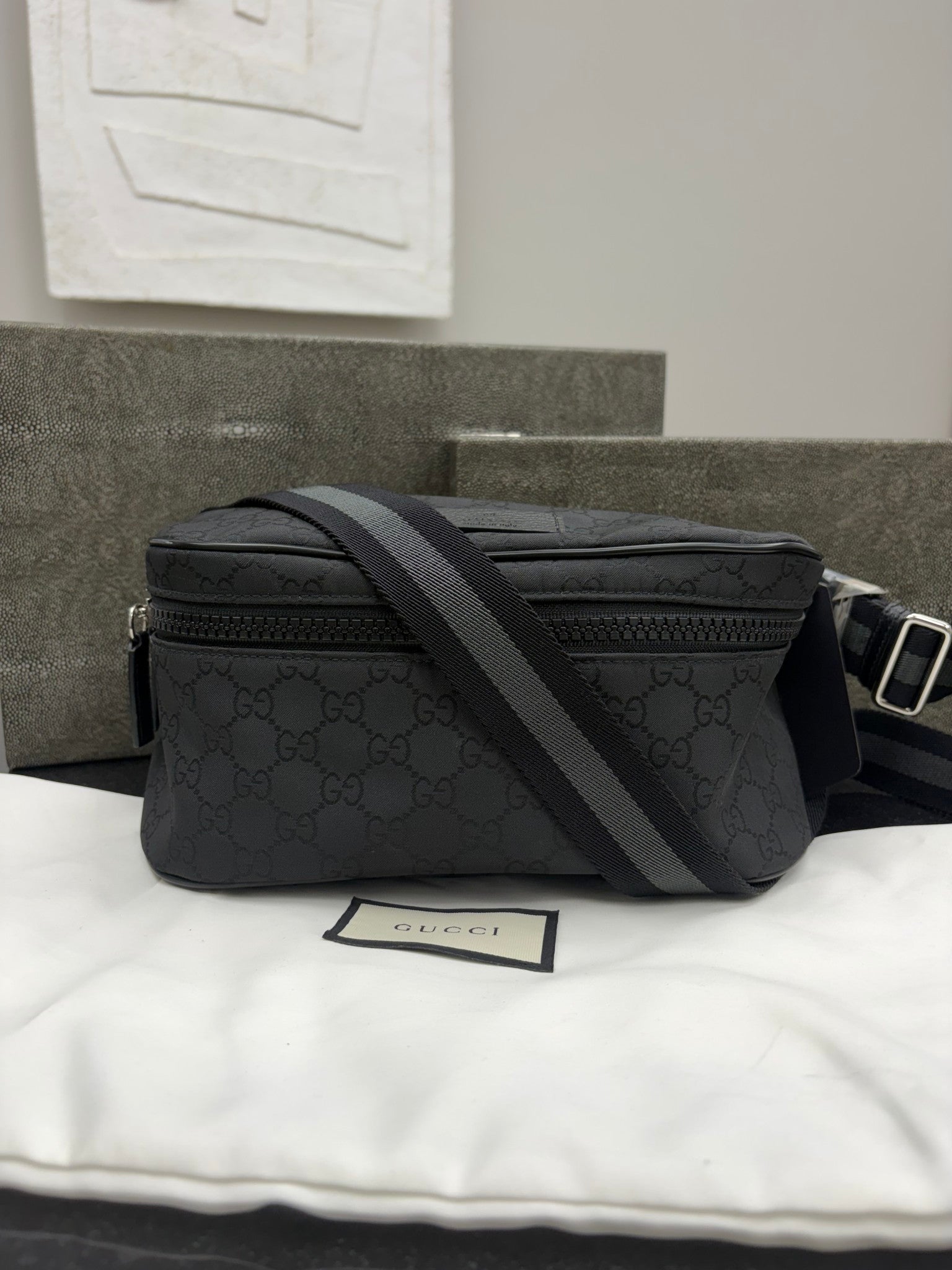 Gucci GG Nylon Belt Bag