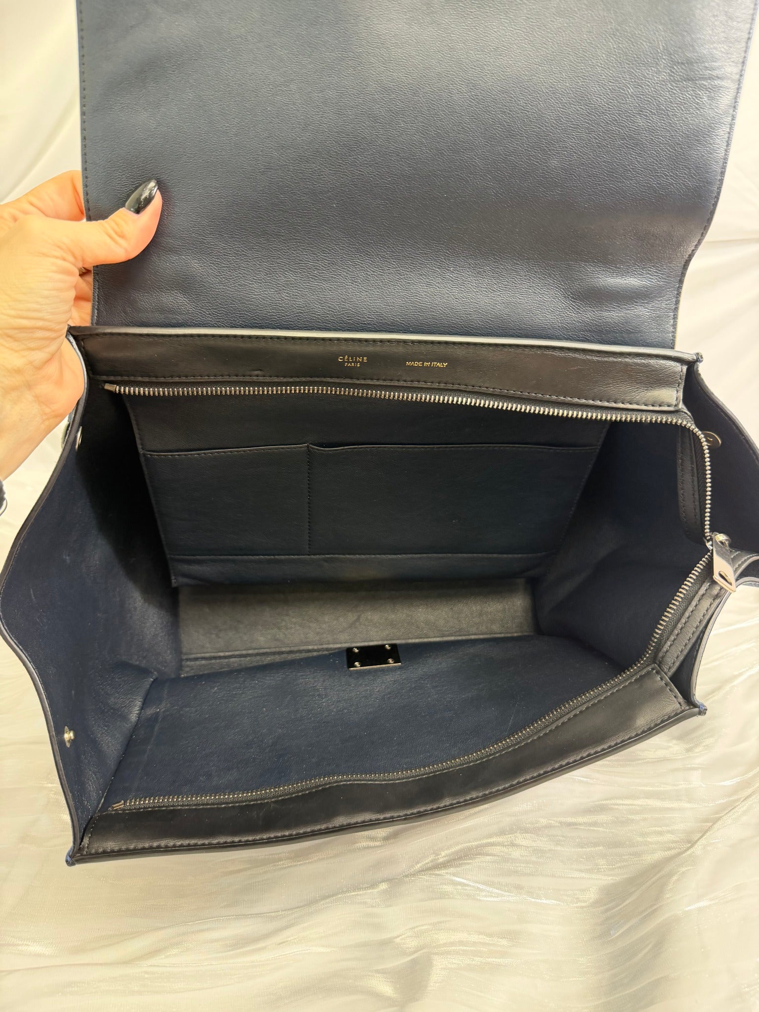 Celine Multicolor Trapeze Two Way Bag