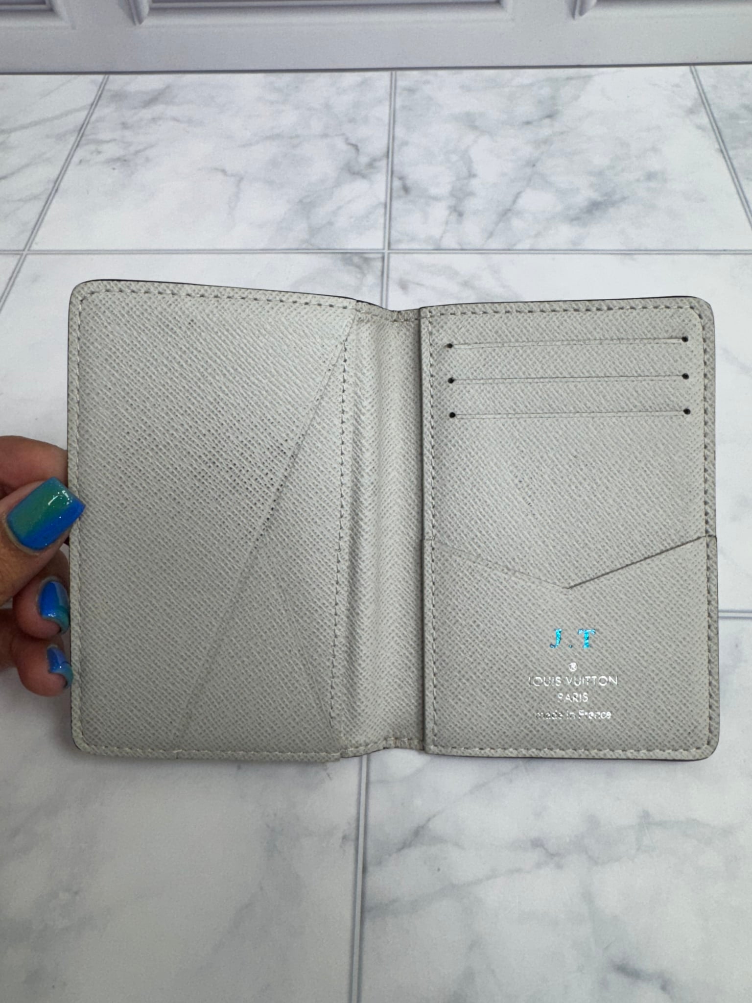 Louis Vuitton Arctic Monogram Pocket Organizer