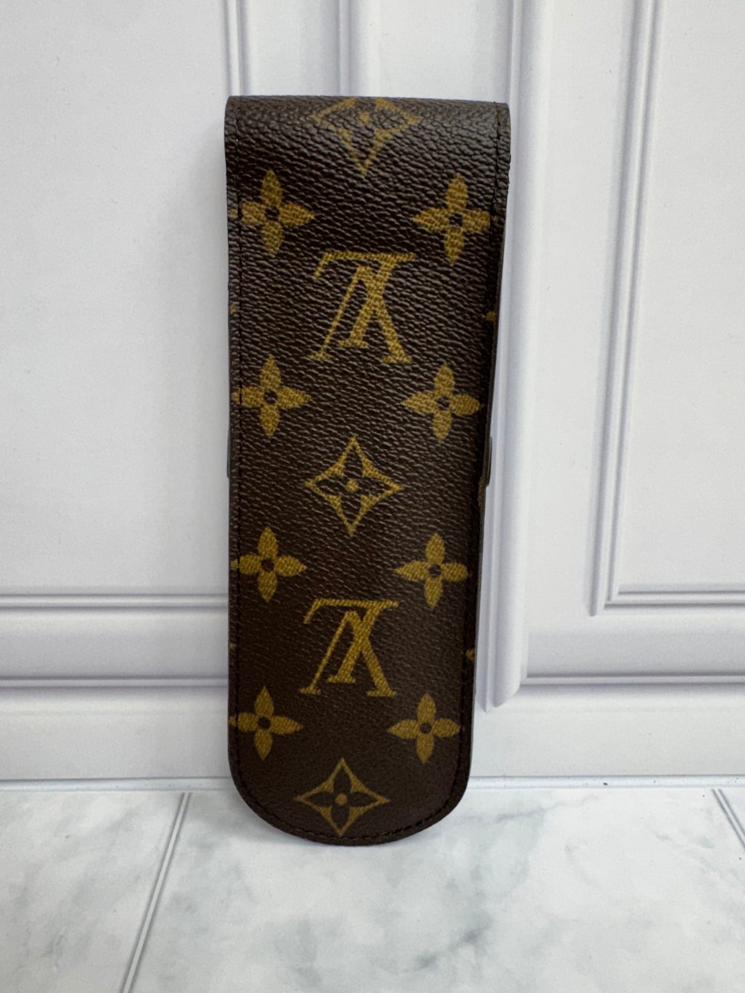 Louis Vuitton Monogram Etui Stylos Pen Case