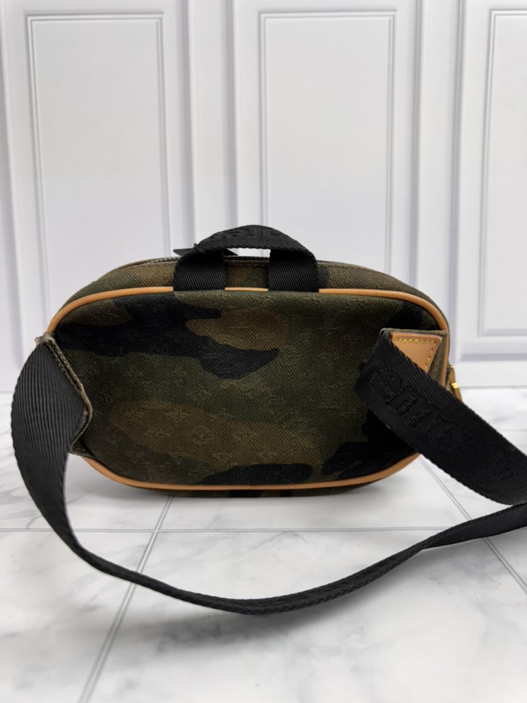Louis Vuitton X Supreme Camo Bum Bag