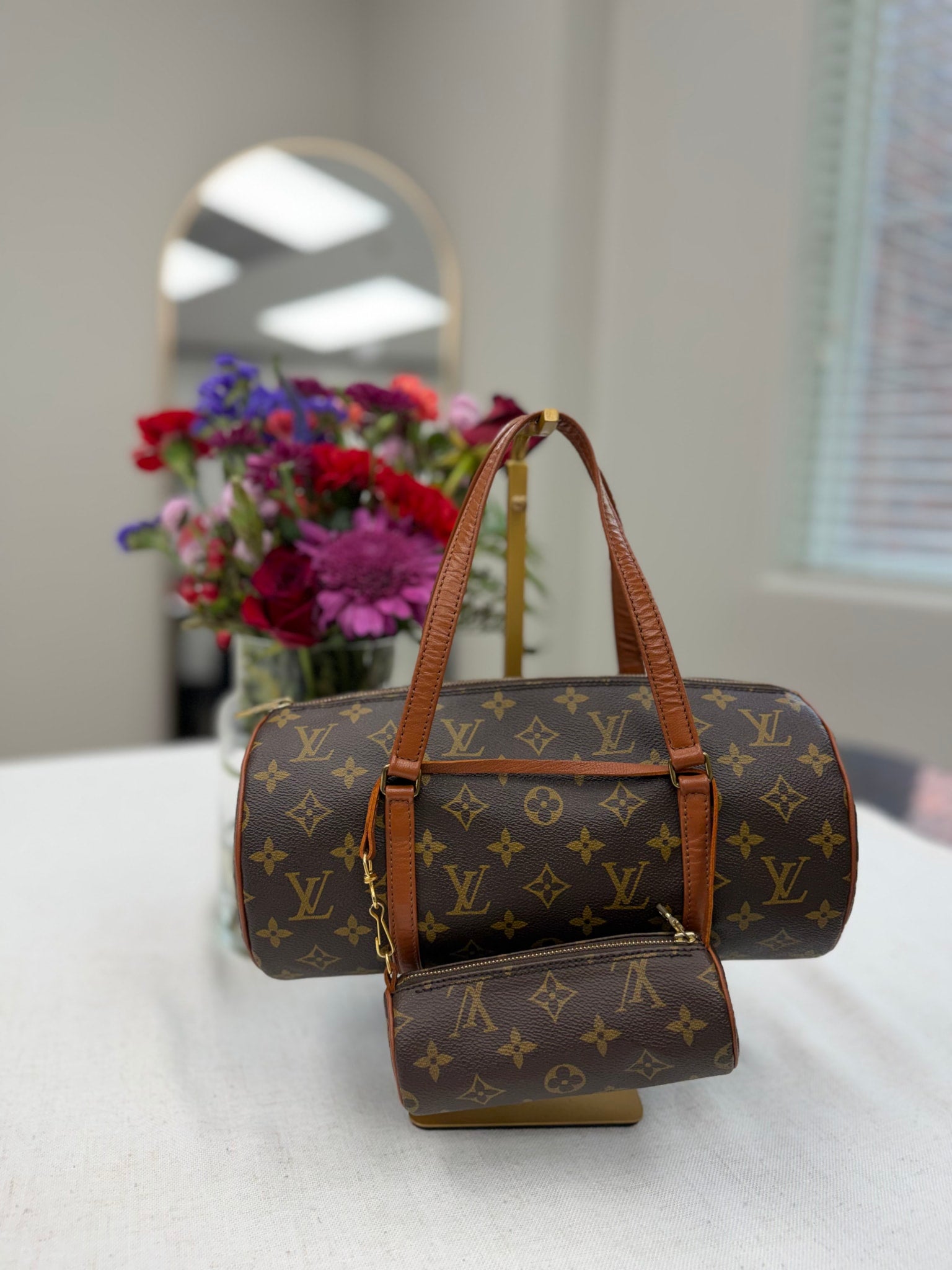Louis Vuitton Monogram Papillon 30 Handbag