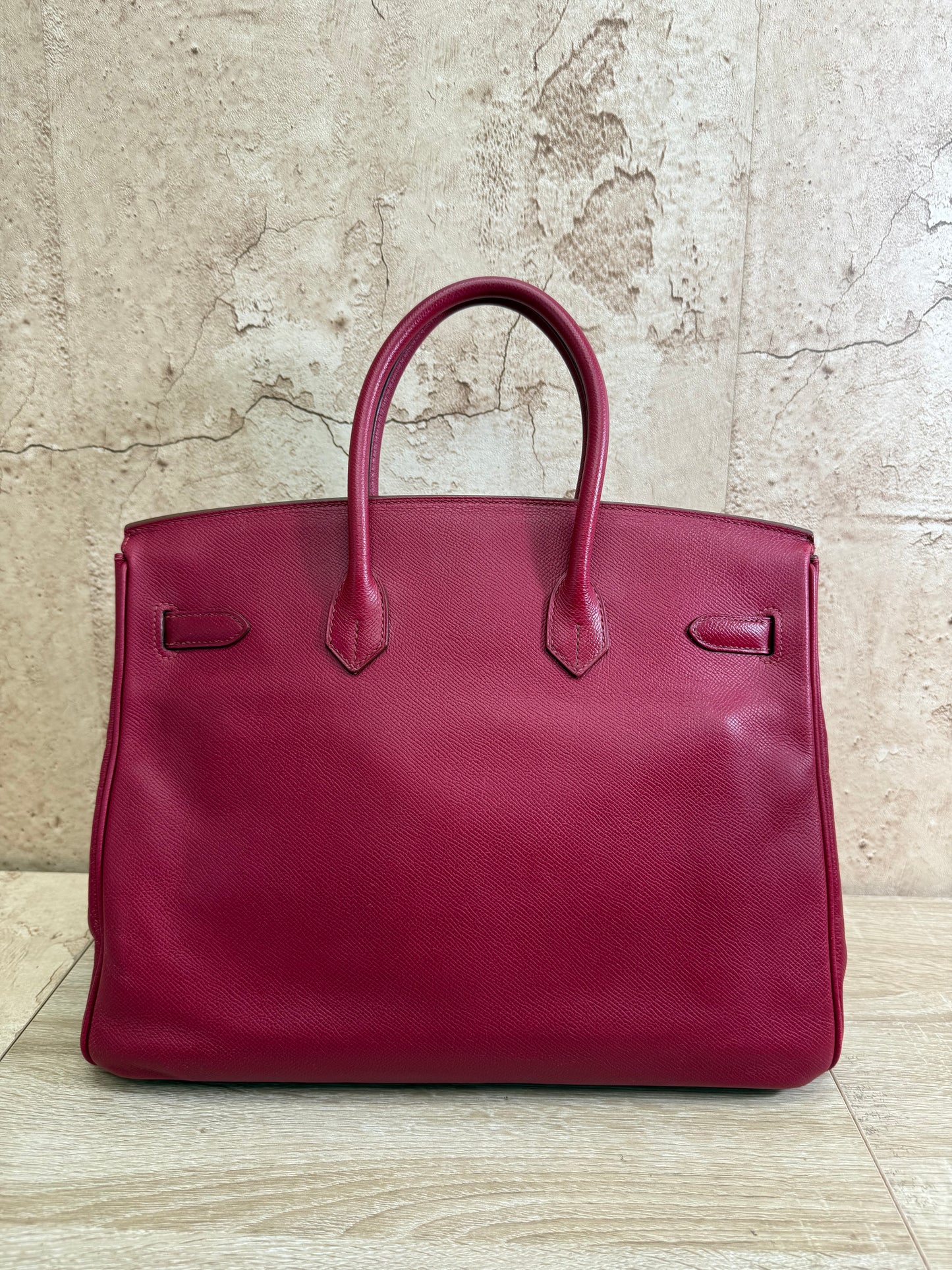 Hermes Tosca Epsom Leather Birkin 35