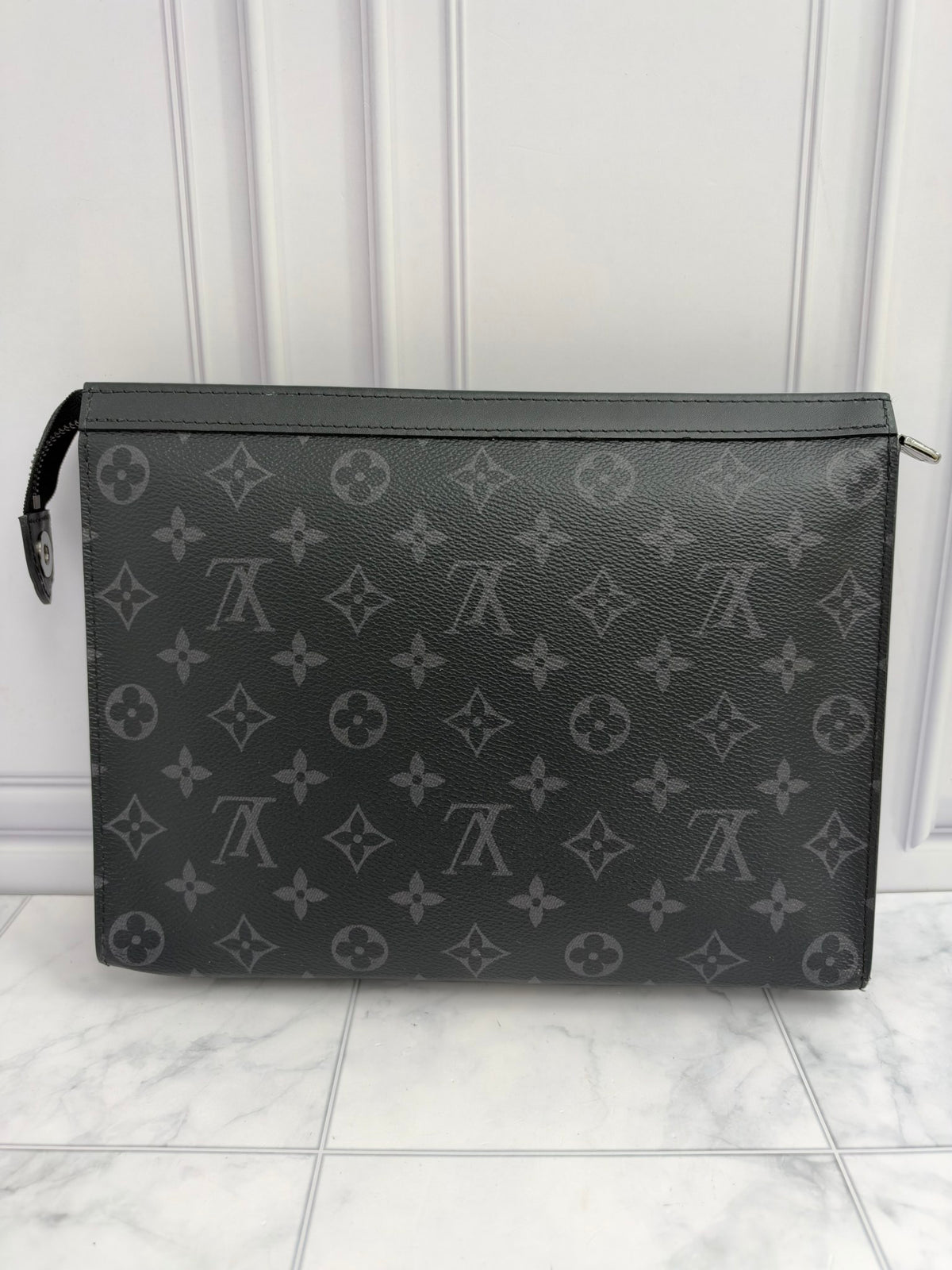 Louis Vuitton Monogram Eclipse Pochette Voyage MM