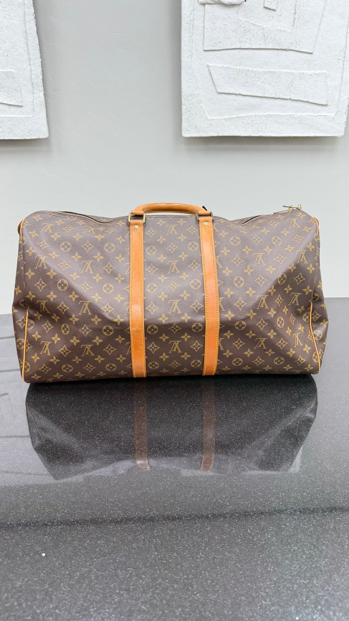 Louis Vuitton Monogram Keepall 55
