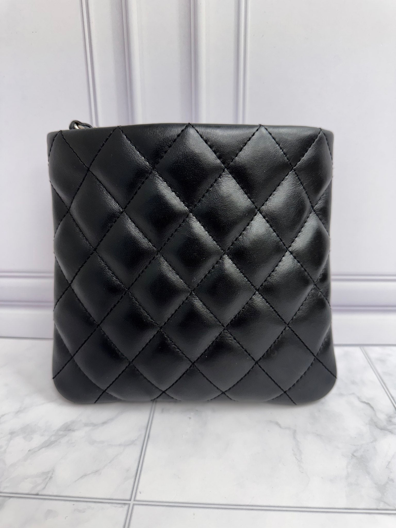 LIKE NEW - Chanel Quilted Leather Uniform Crossbody Bag