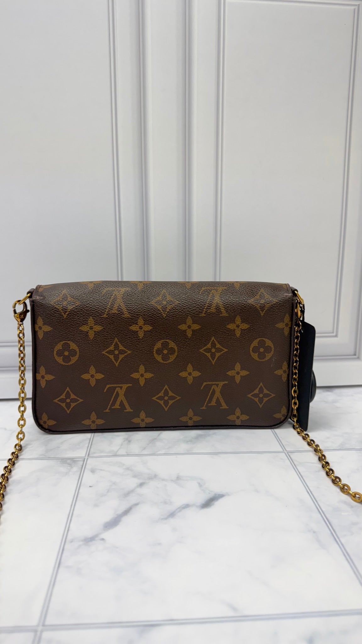 Louis Vuitton Monogram Pochette Felicie Crossbody Bag
