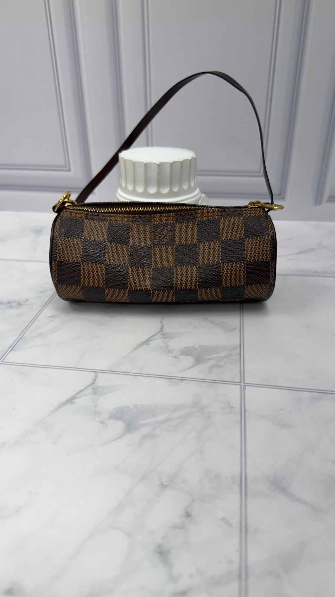 Louis Vuitton Damier Ebene Mini Papillon BAg