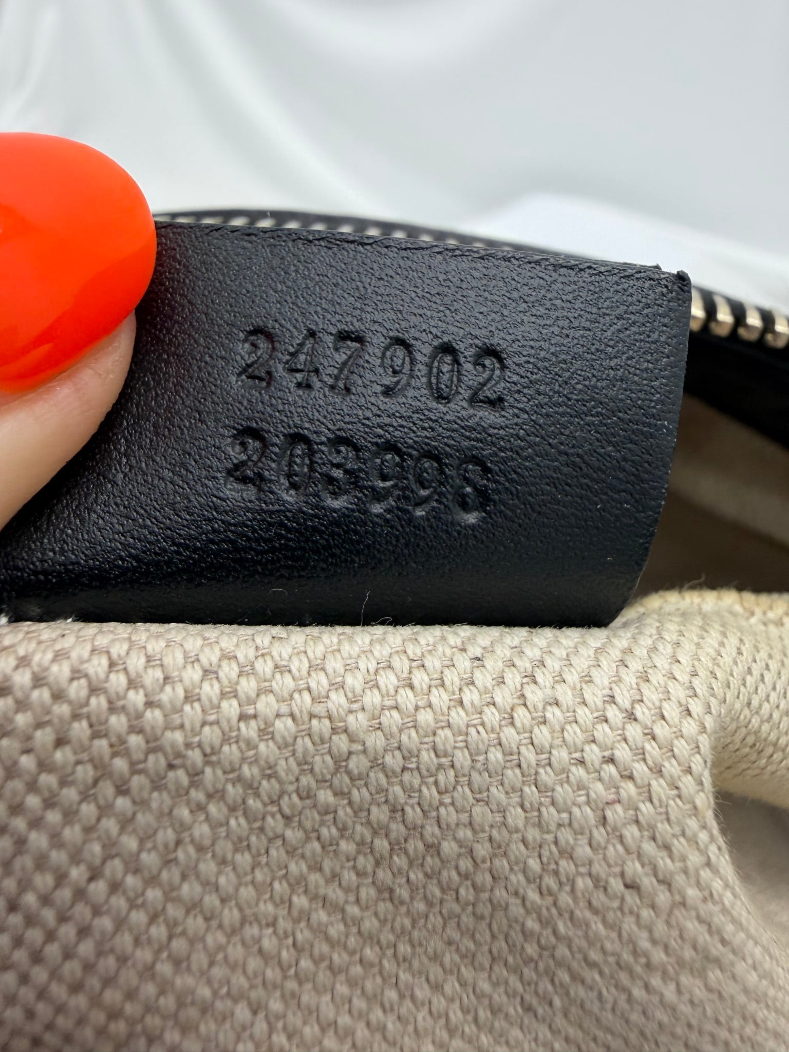 Gucci Beige Diamante Canvas Sukey Handbag