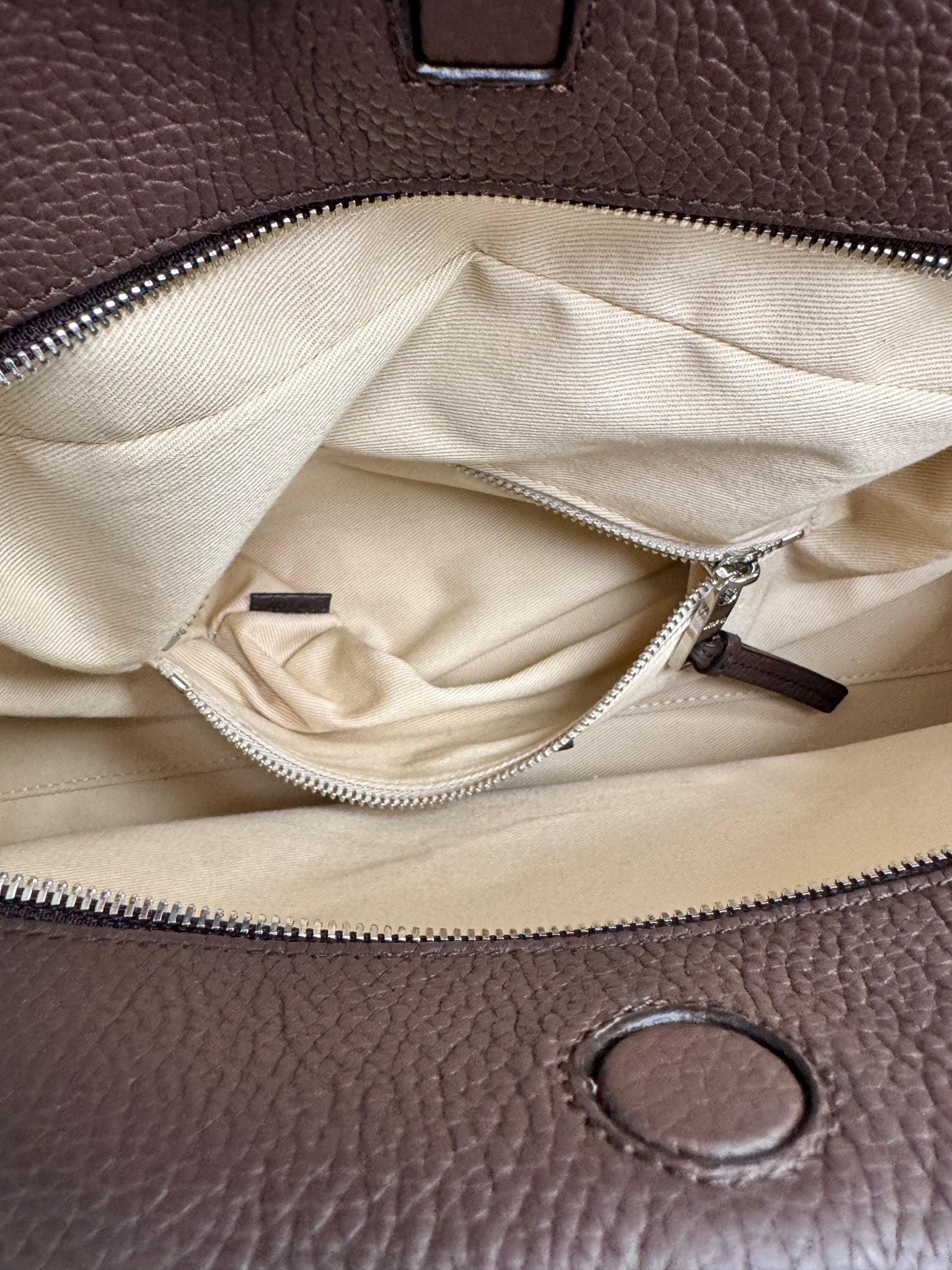BRAND NEW - Jacquemus Brown Grained Leather Le Turismo Shoulder Bag