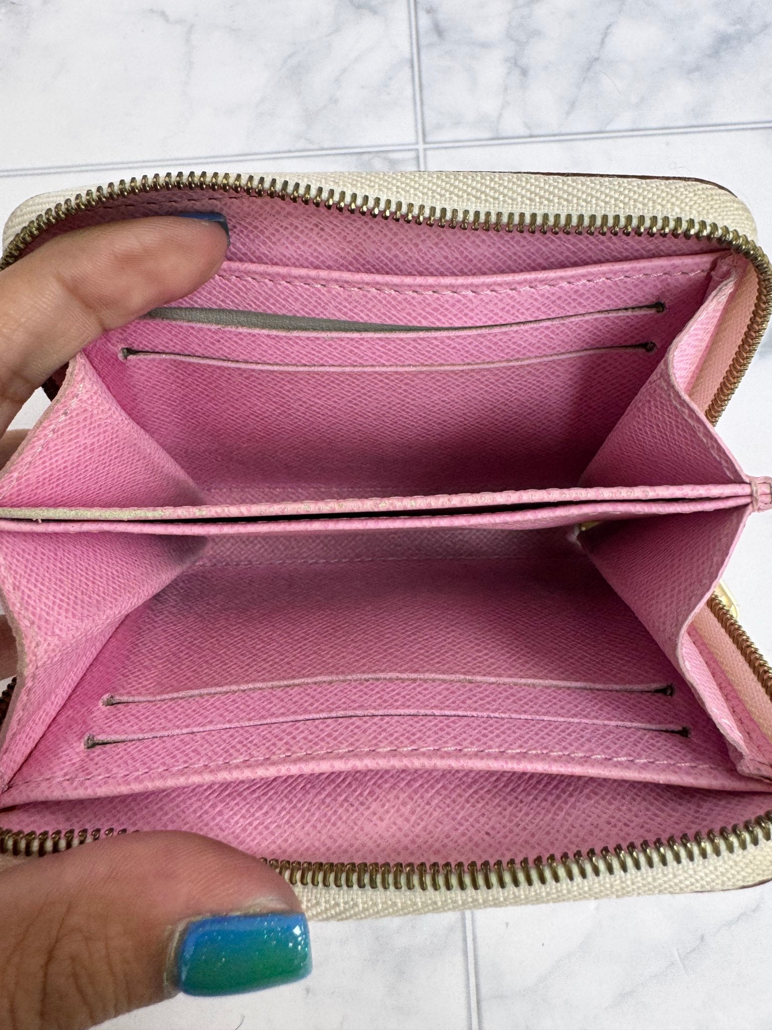 Louis Vuitton White Multicolor Monogram Murakami Compact Zippy Wallet