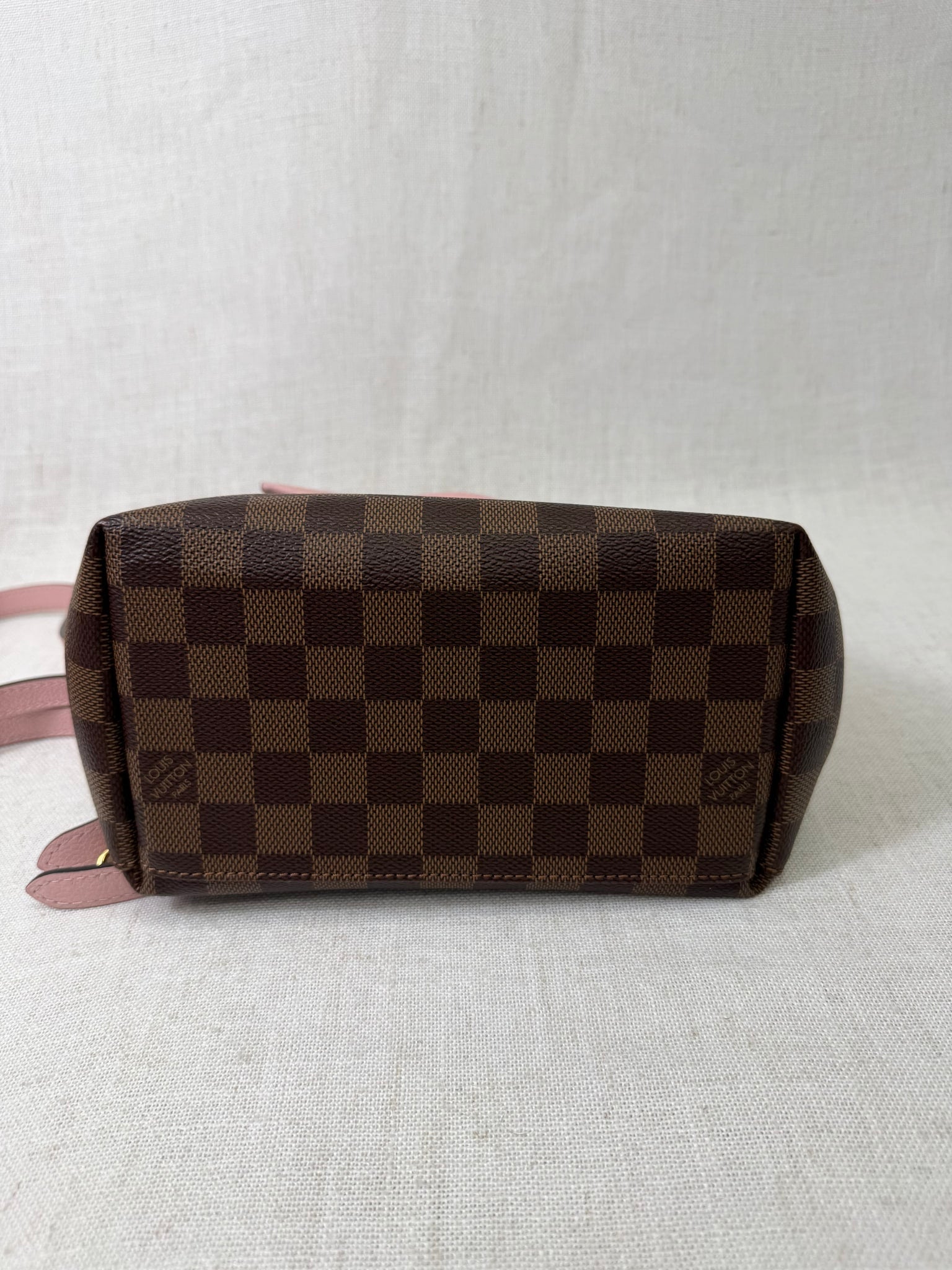 Louis Vuitton Pink Damier Ebene Canvas Clapton Backpack