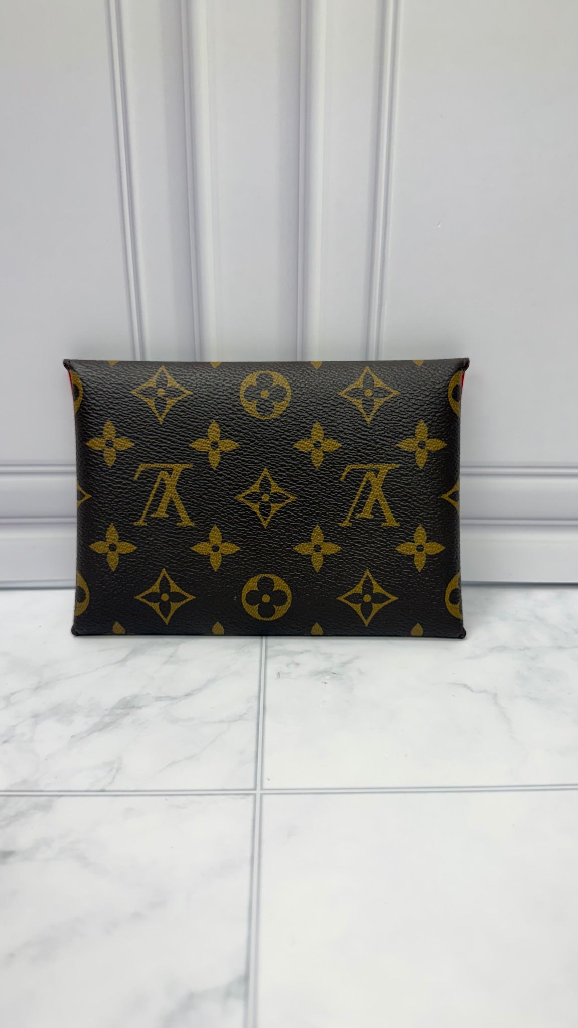 BRAND NEW - Louis Vuitton Monogram Red Kirigami Medium Pochette
