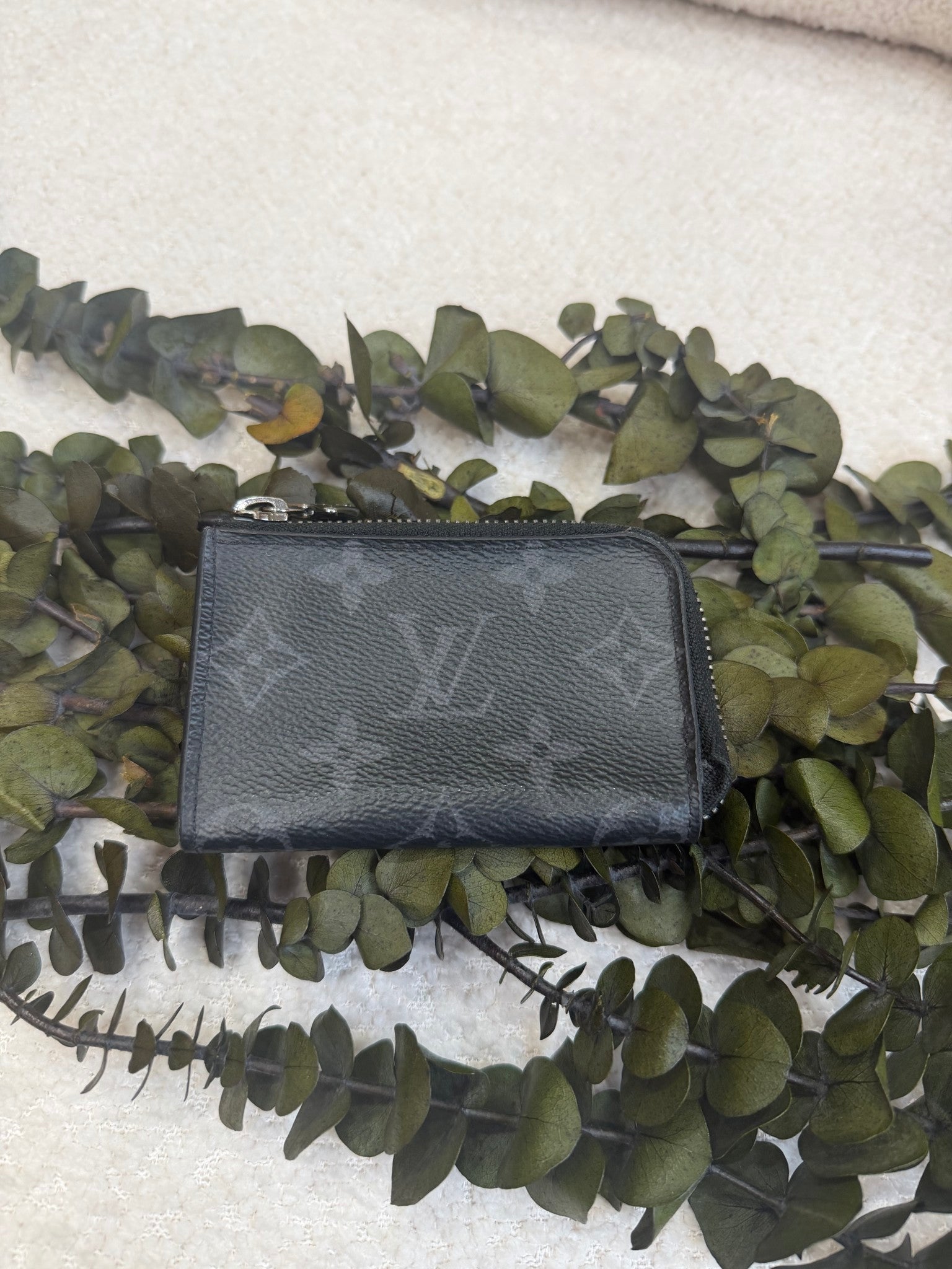 Louis Vuitton Monogram Eclipse Coin Wallet