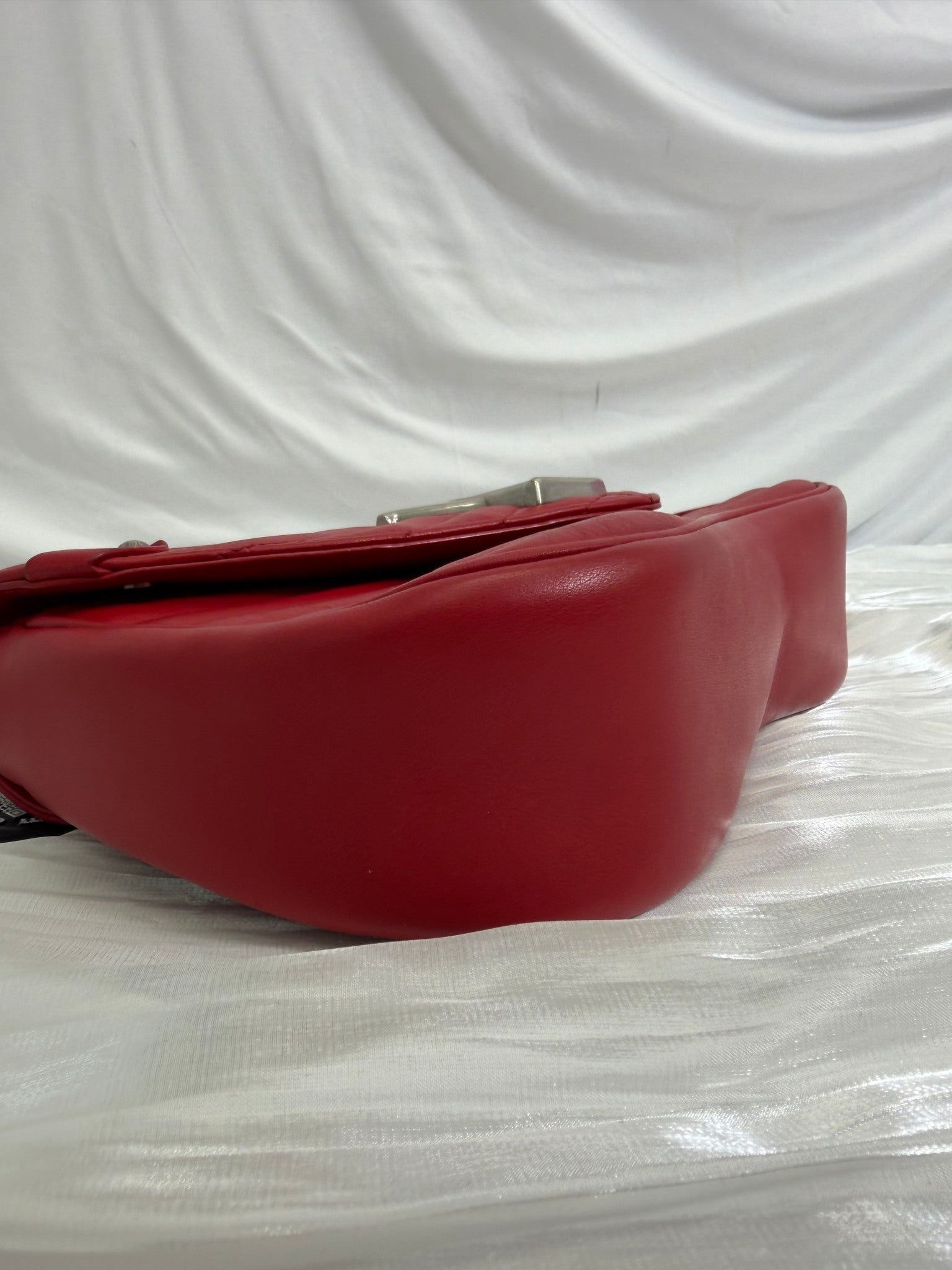 Louis Vuitton Red Quilted Leather New Wave MM