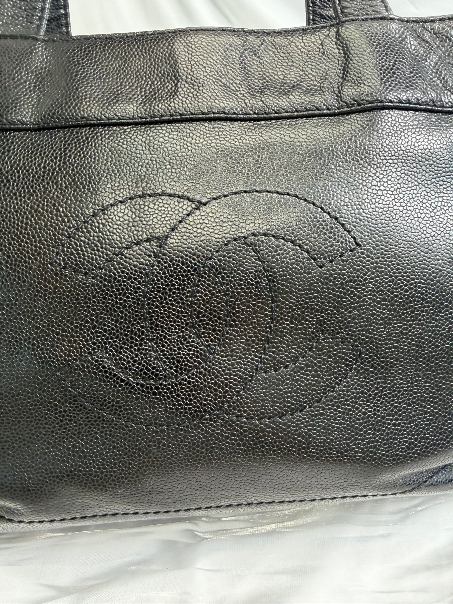 Chanel Black Caviar Tote Bag