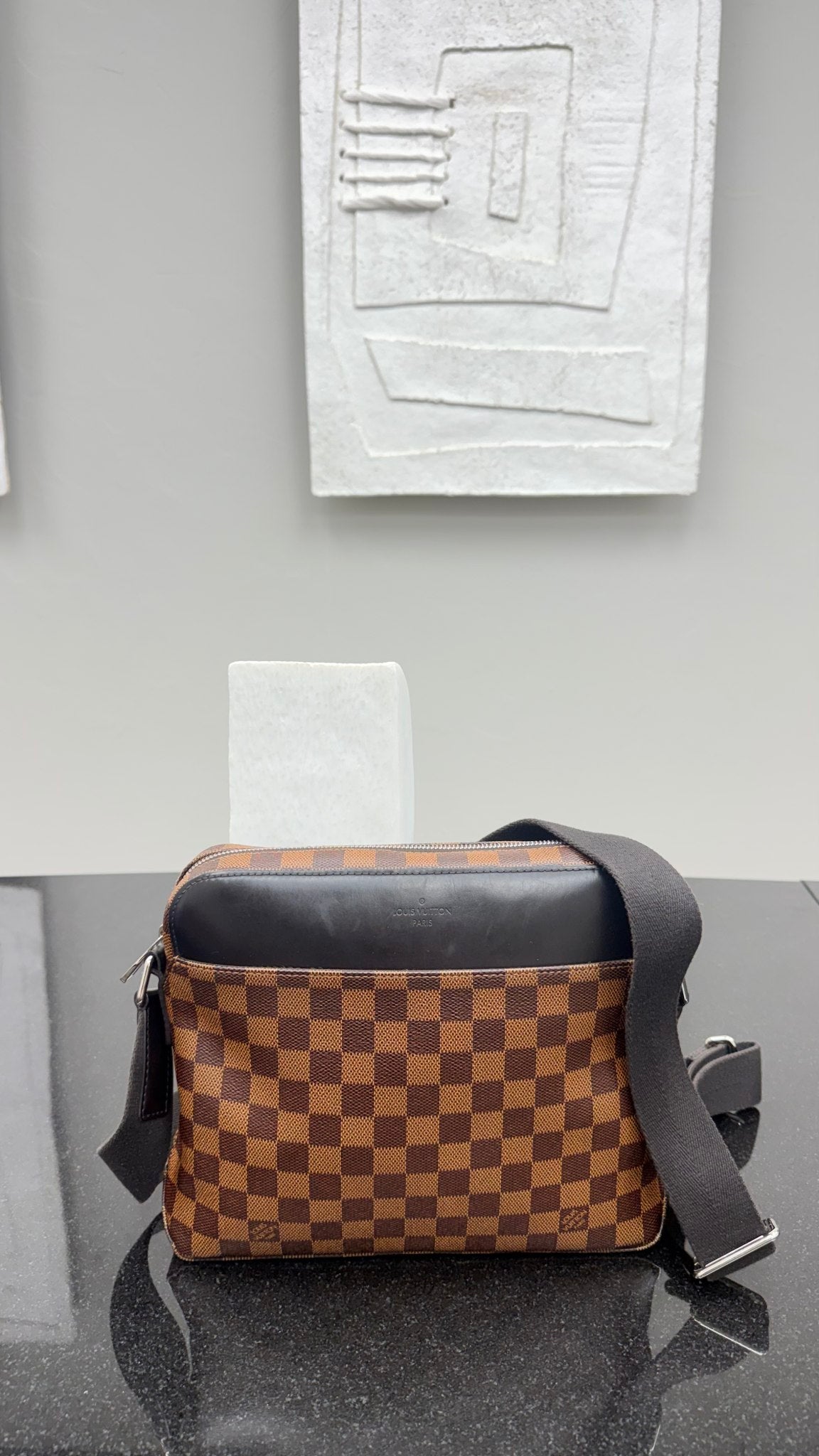 Louis Vuitton Damier Ebene Jake Messenger PM Bag