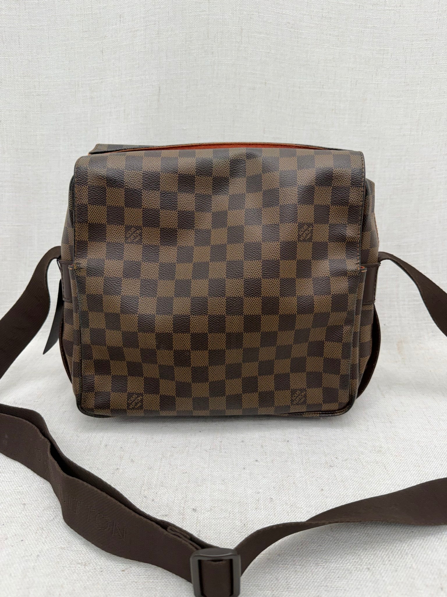 Louis Vuitton Damier Ebene Naviglio Messenger Bag