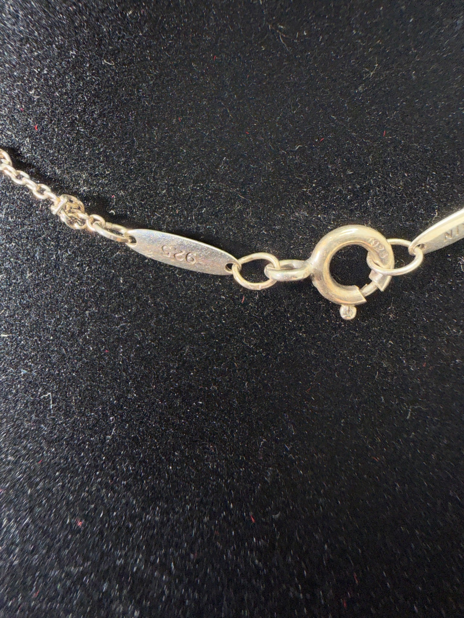 Tiffany & Co. Sterling Silver Elsa Peretti Teardrop Necklace Pendant