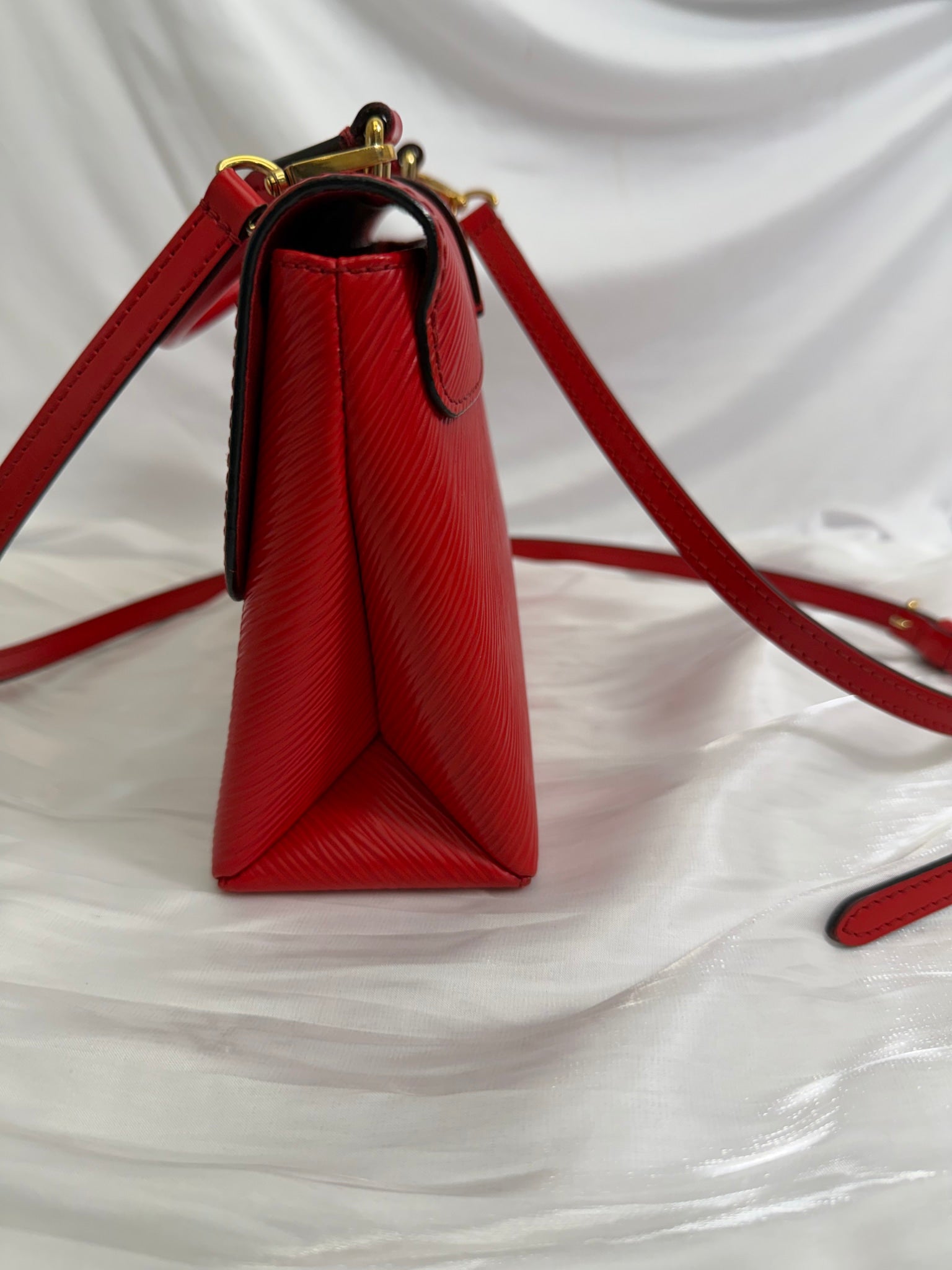 Louis Vuitton Red Epi Locky Coquelicot BB