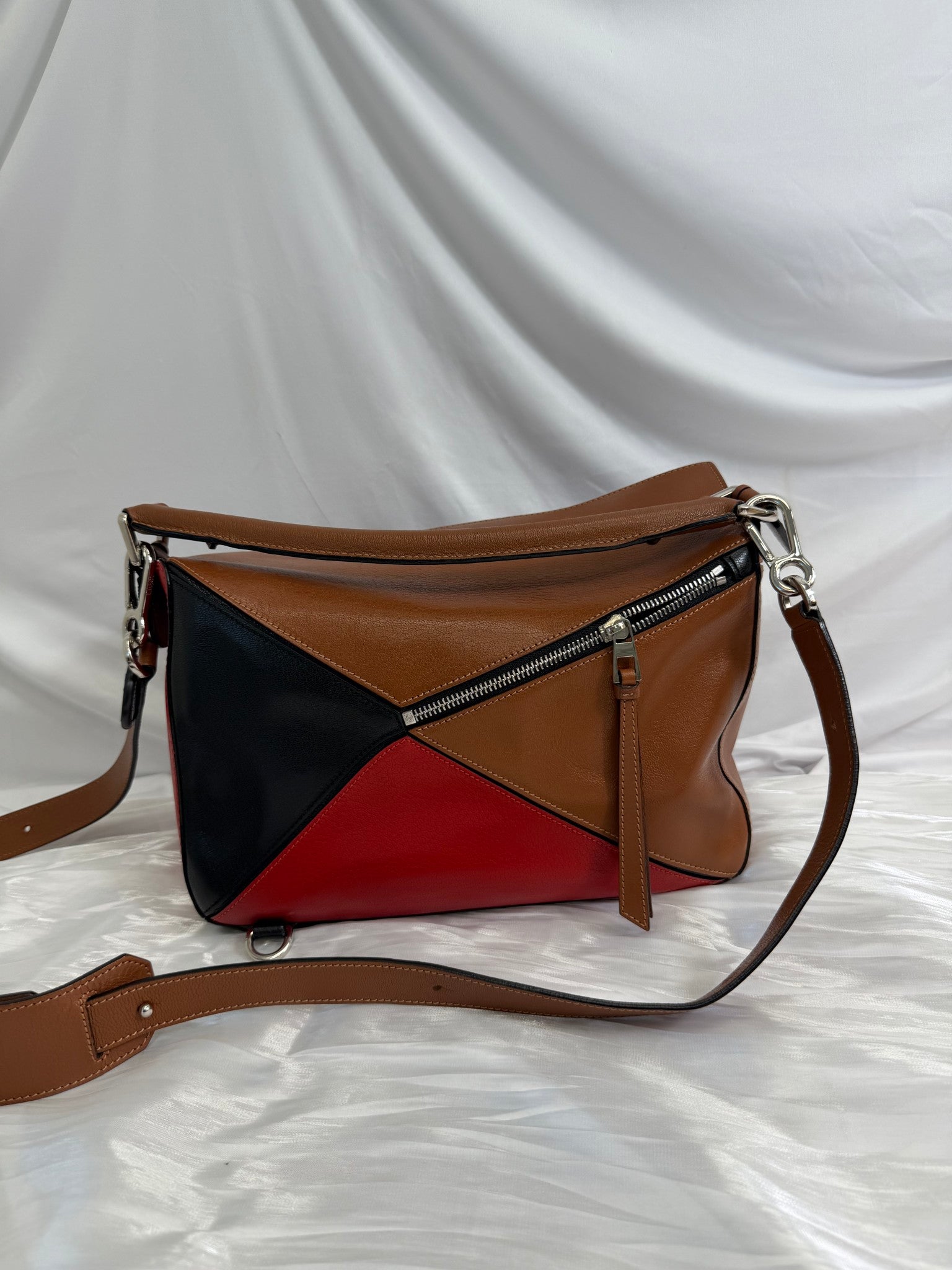 Loewe Multicolor Leather Puzzle Bag