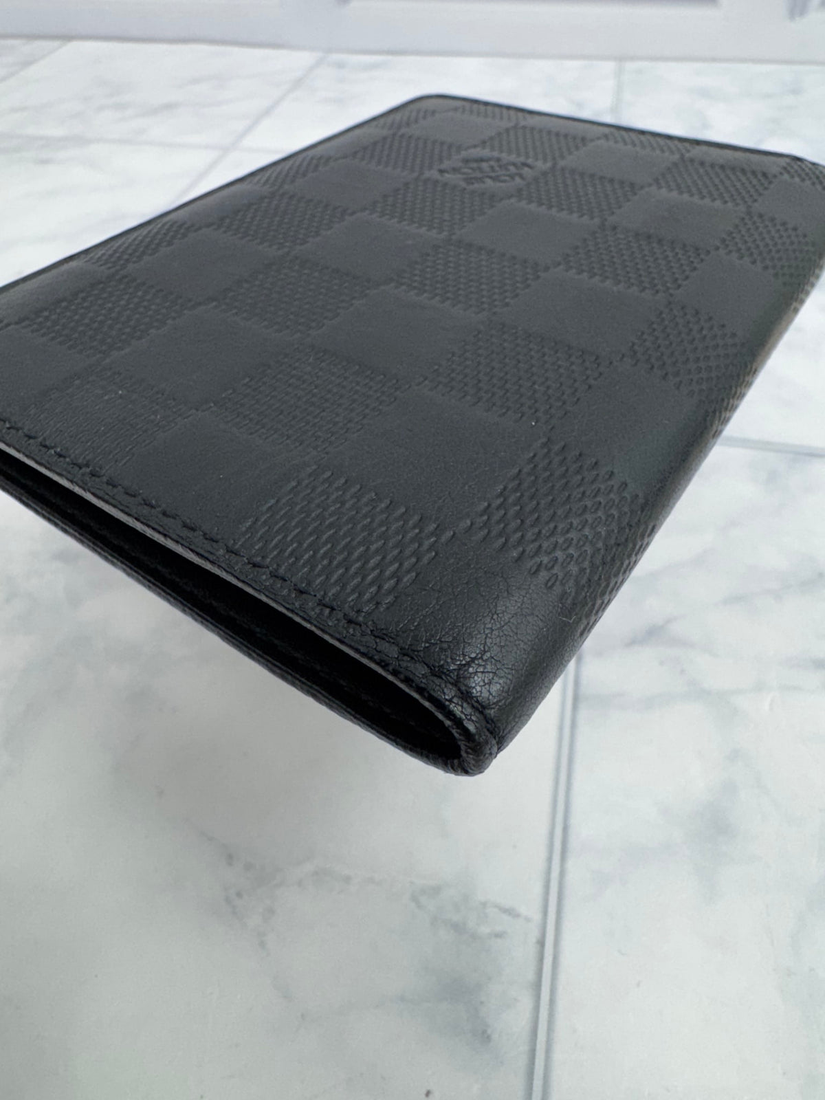 Louis Vuitton Black Damier Infini Leather Pocket Organizer
