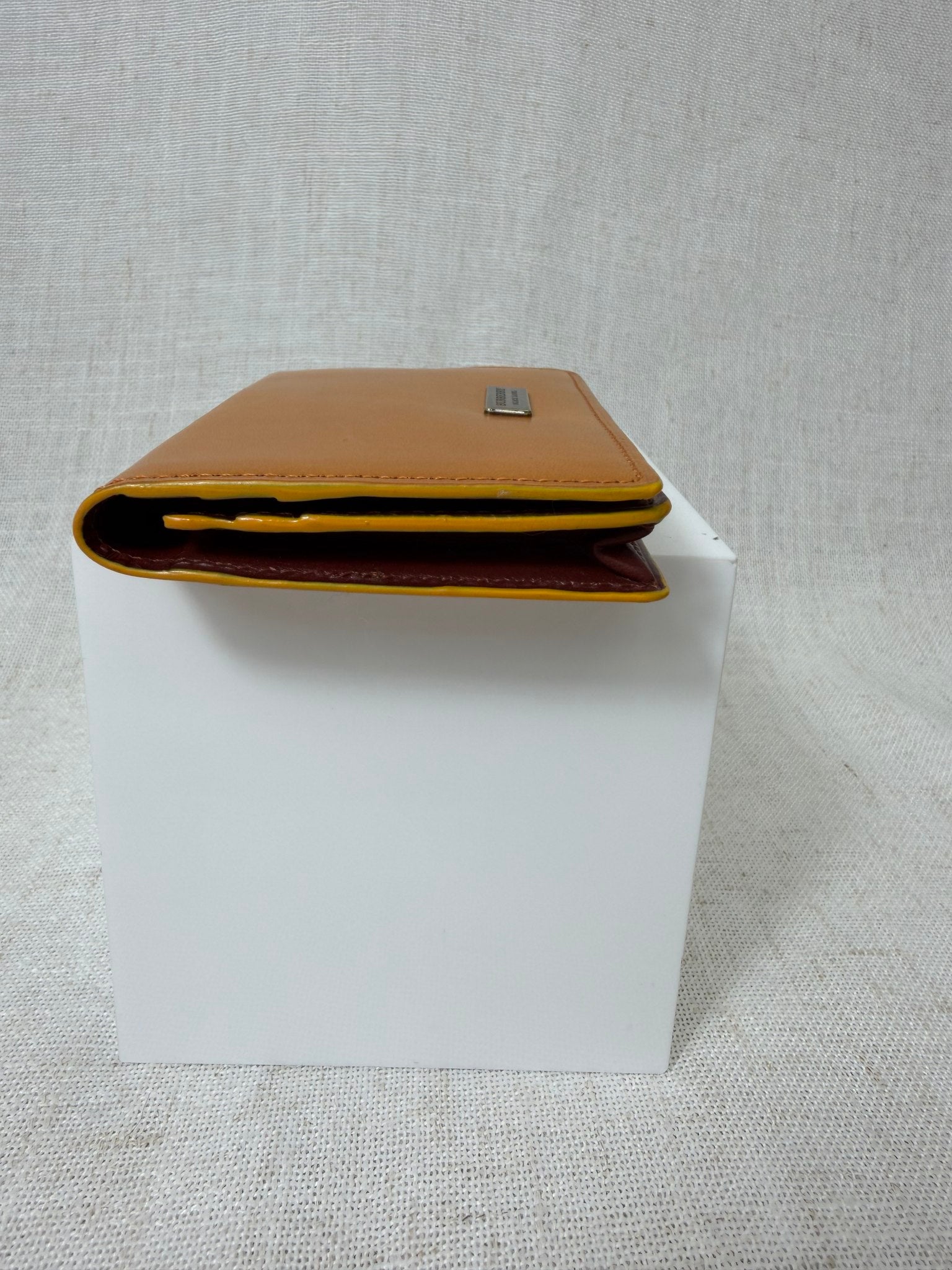 Burberry Mustard Leather Card Case
