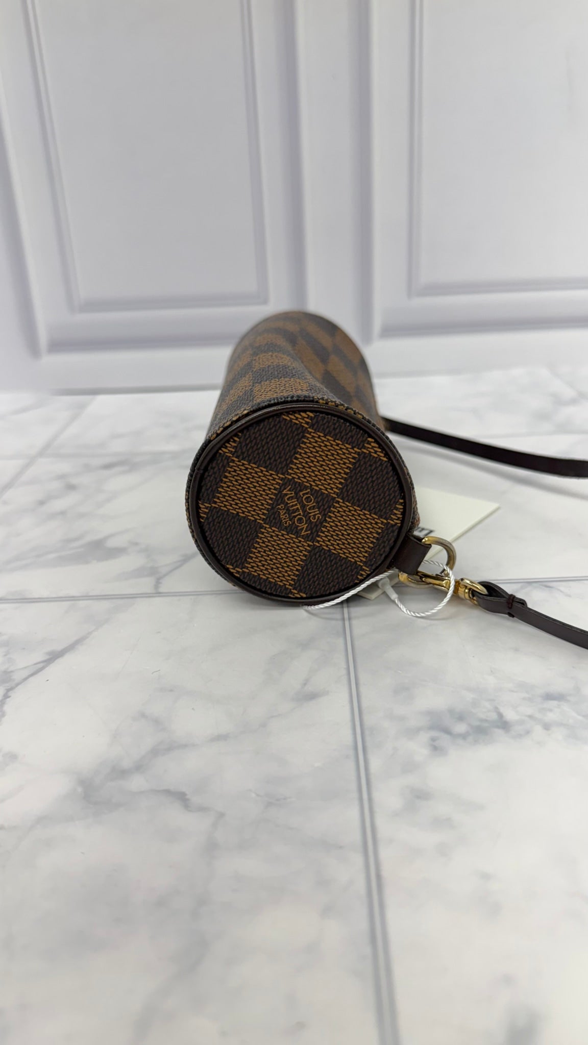 Louis Vuitton Damier Ebene Mini Papillon Handbag