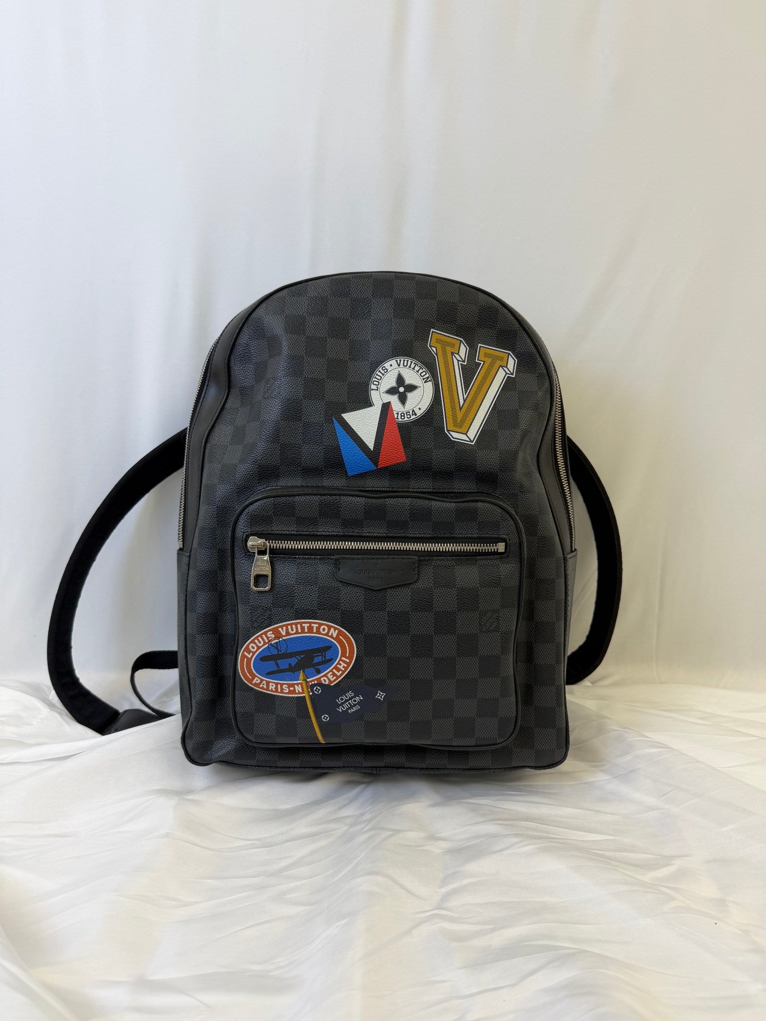 Louis Vuitton Damier Graphite Josh My LV World Tour Backpack