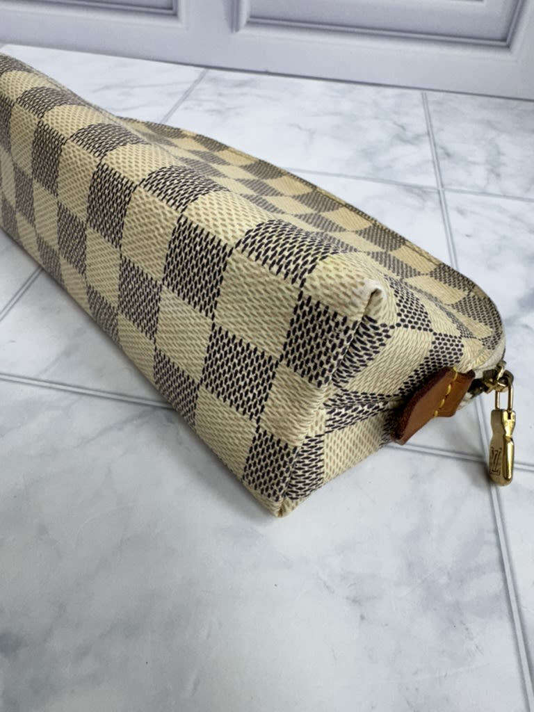 Louis Vuitton Damier Azur Cosmetic Pouch PM