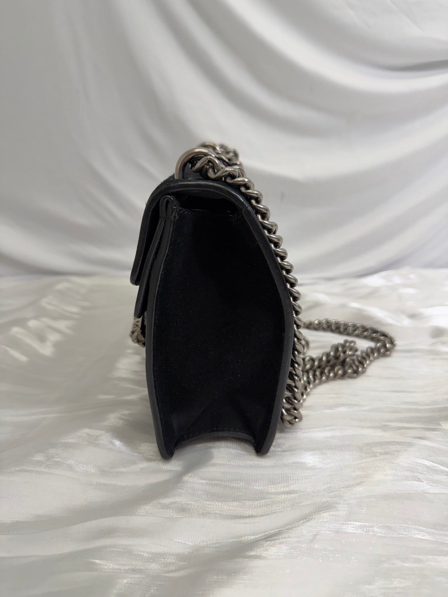 Gucci Black Suede Mini Dionysus Bag