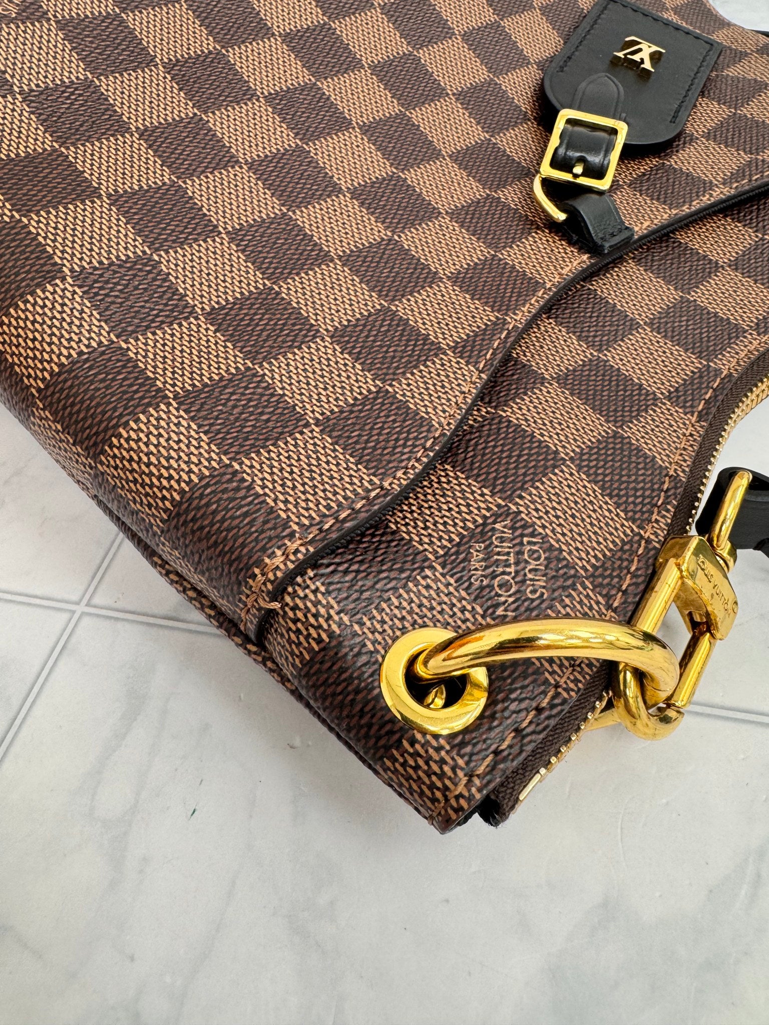 BRAND NEW - Louis Vuitton Damier Ebene Odeon PM
