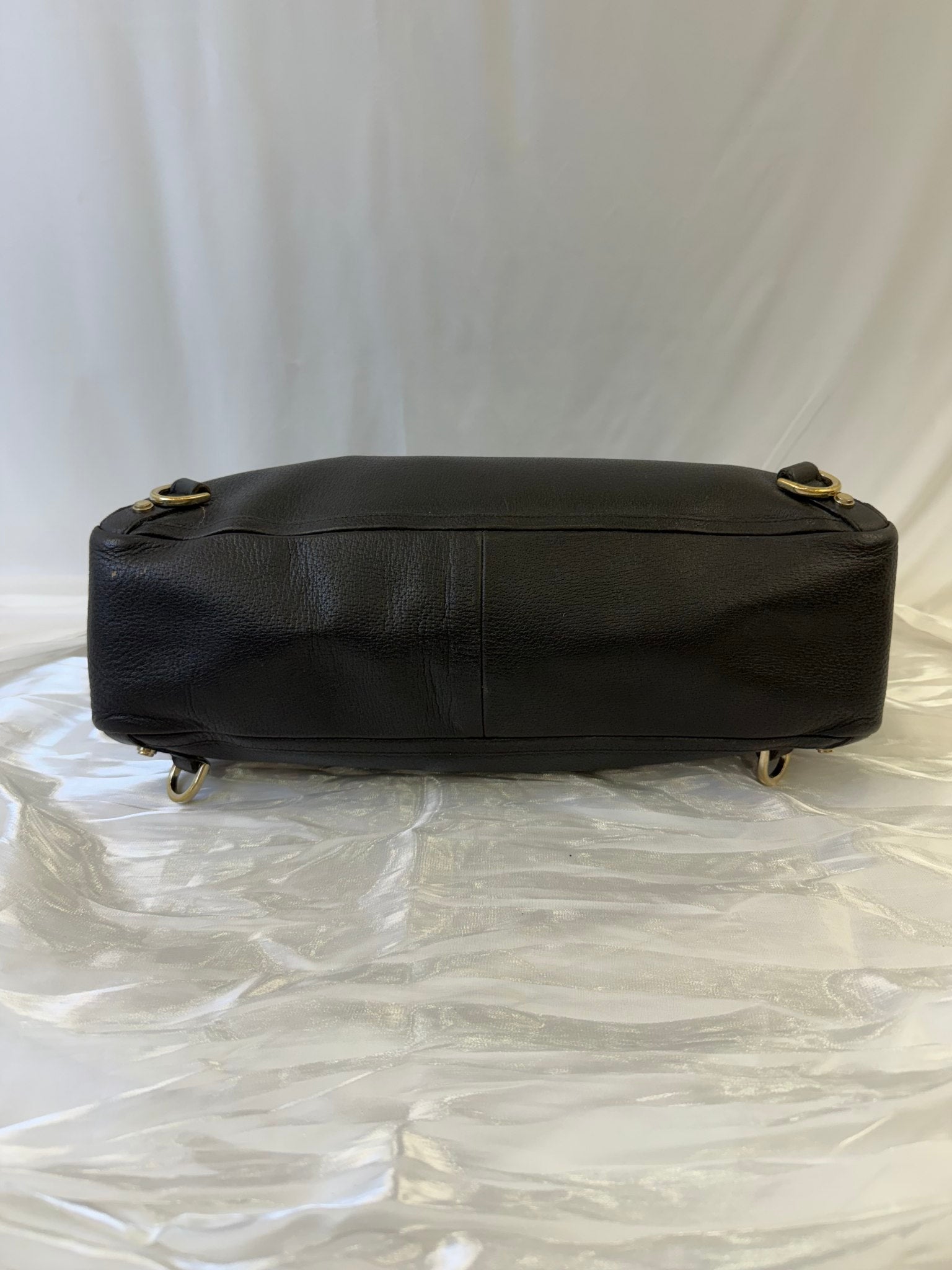 Gucci Black Leather Abbey Tote