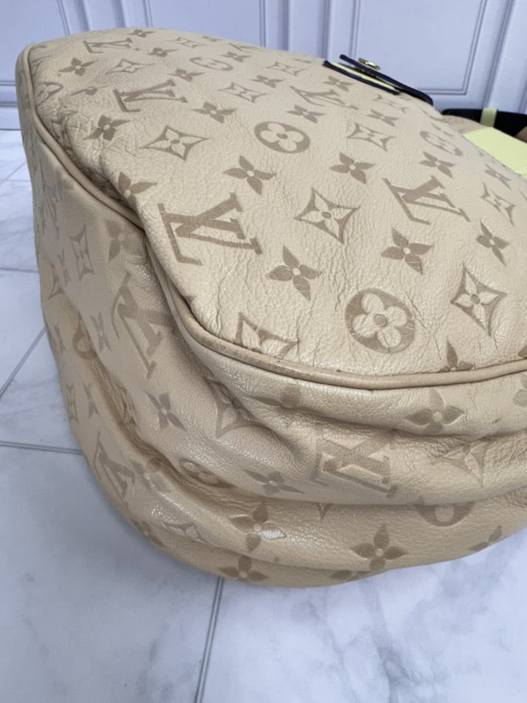 Louis Vuitton Beige Monogram Limited Edition Underground Messenger Bag