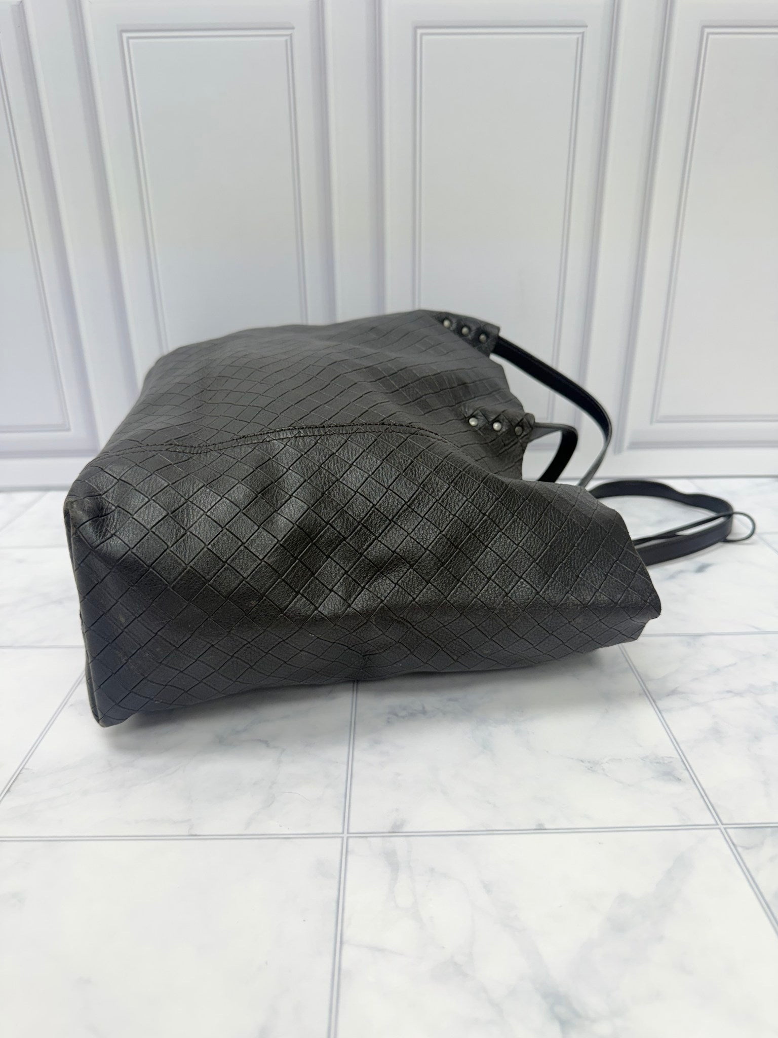 Bottega Veneta Brown Intrecciato Leather Mirage Tote Bag