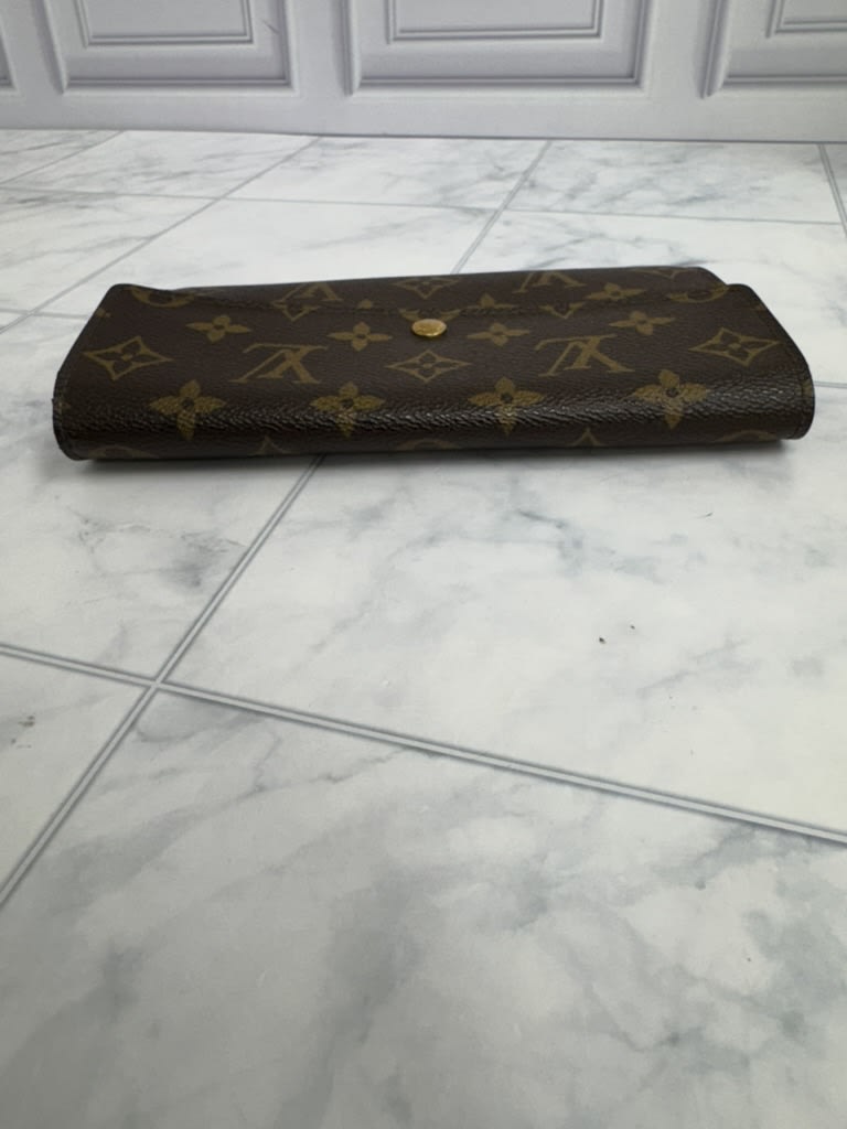 Louis Vuitton Monogram Sarah Long Wallet
