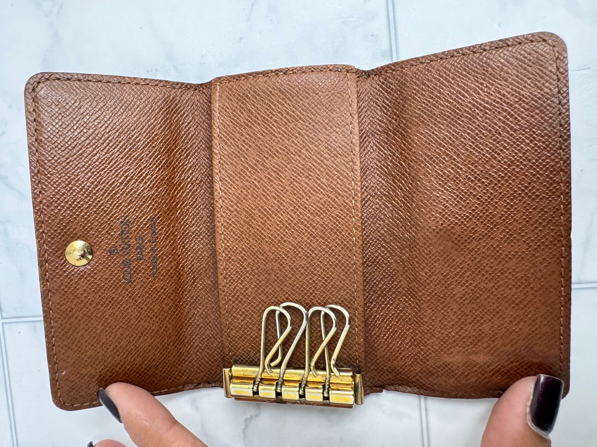 Louis Vuitton Monogram 4 Key Holder