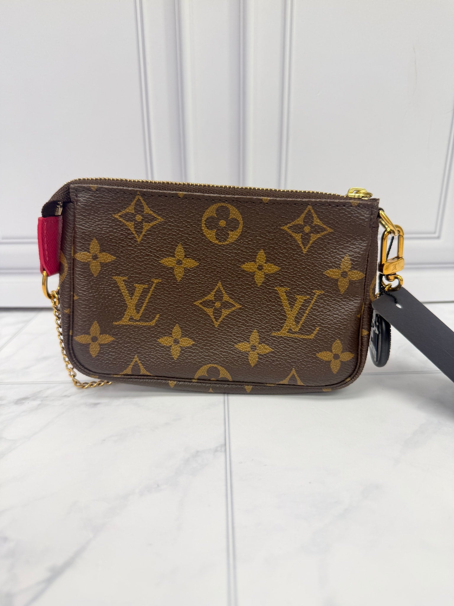 Louis Vuitton Monogram Christmas Animation Mini Pochette Accessories