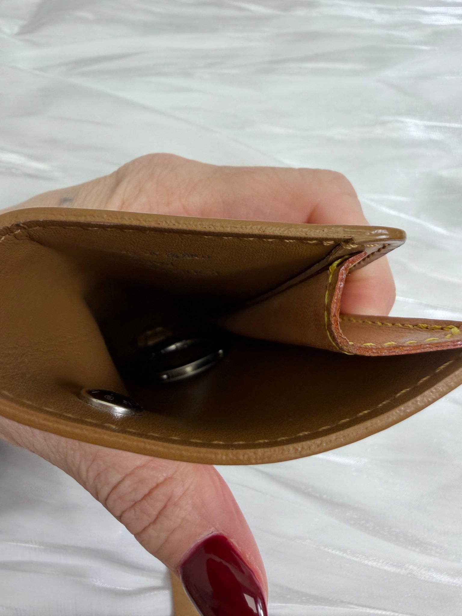 Louis Vuitton Monogram Gold Matte Vernis Key Holder