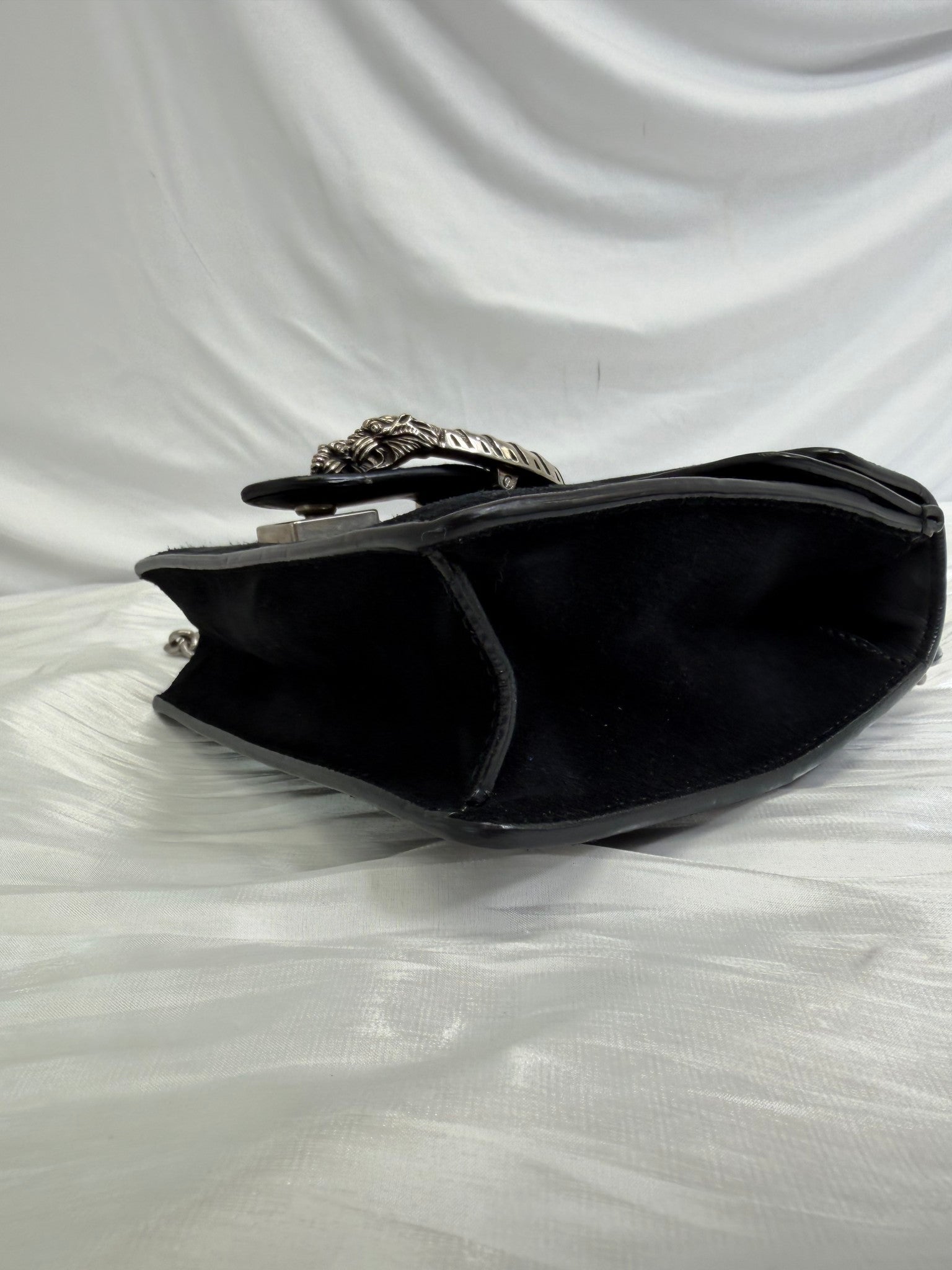 Gucci Black Suede Mini Dionysus Bag