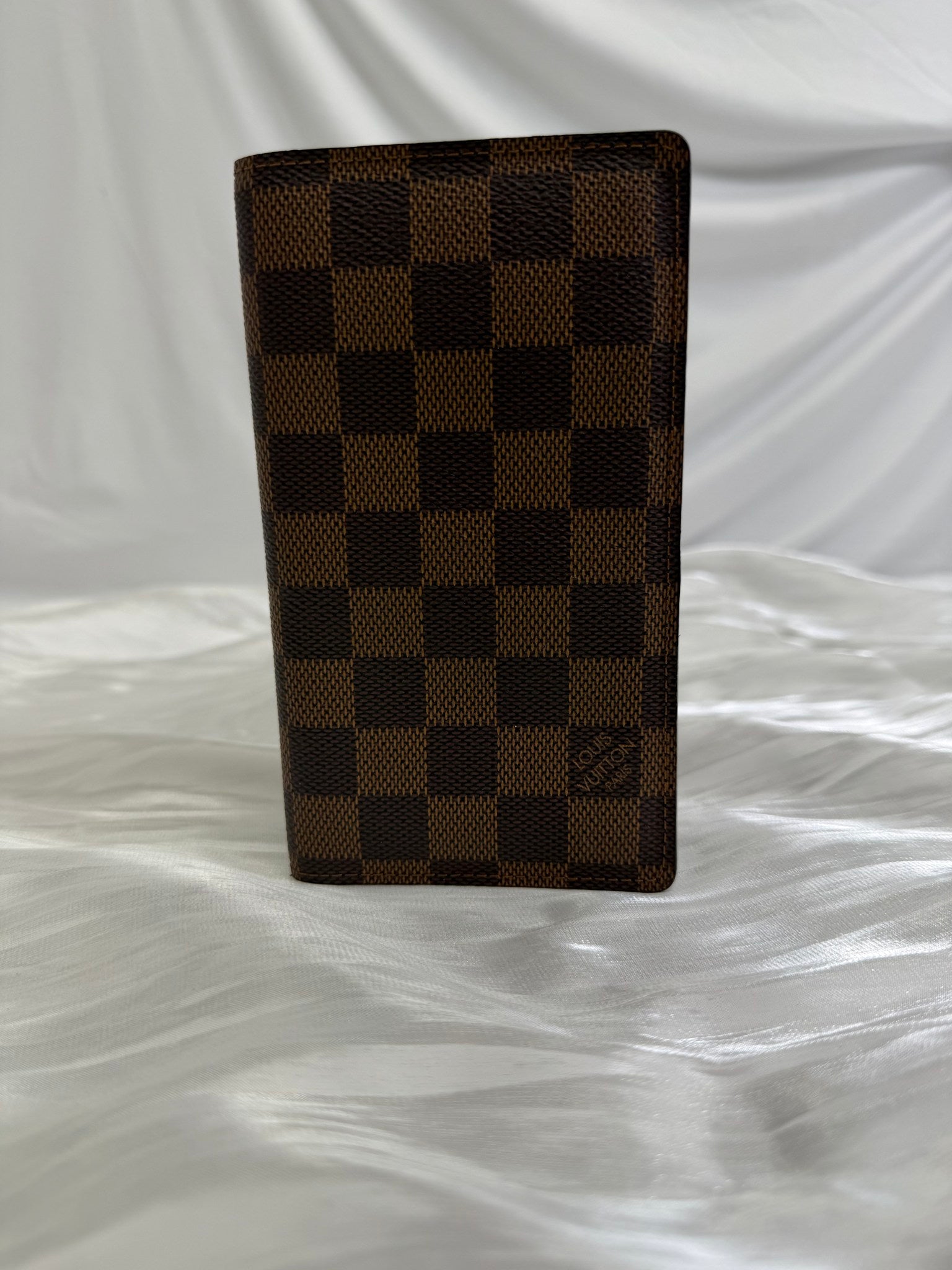 Louis Vuitton Damier Ebene Vertical Long Wallet